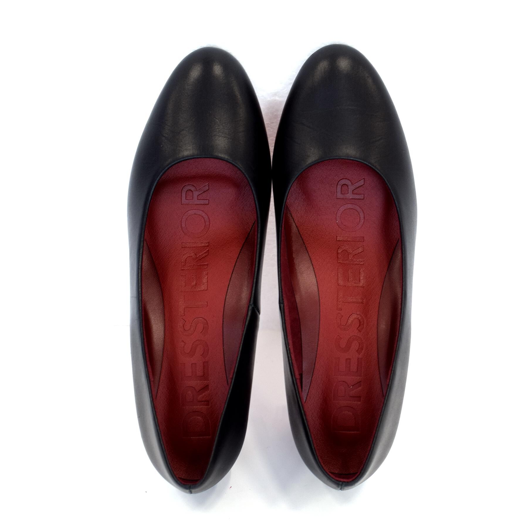 DRESSTERIOR「アーチフィットレザーパンプス」|パンプス|