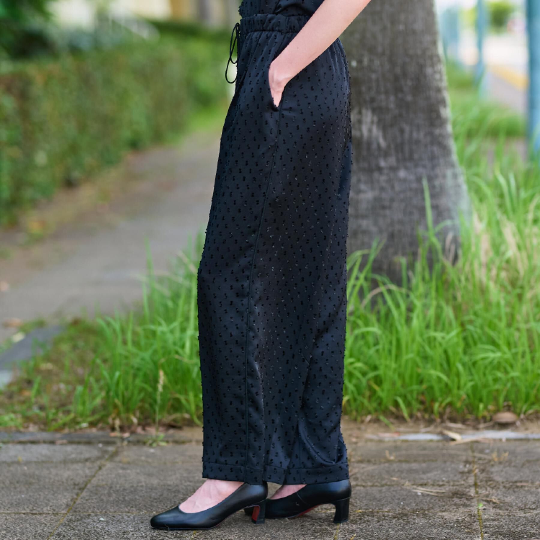 DRESSTERIOR「【セットアップ可】ドビーサテンイージーパンツ」|その他|