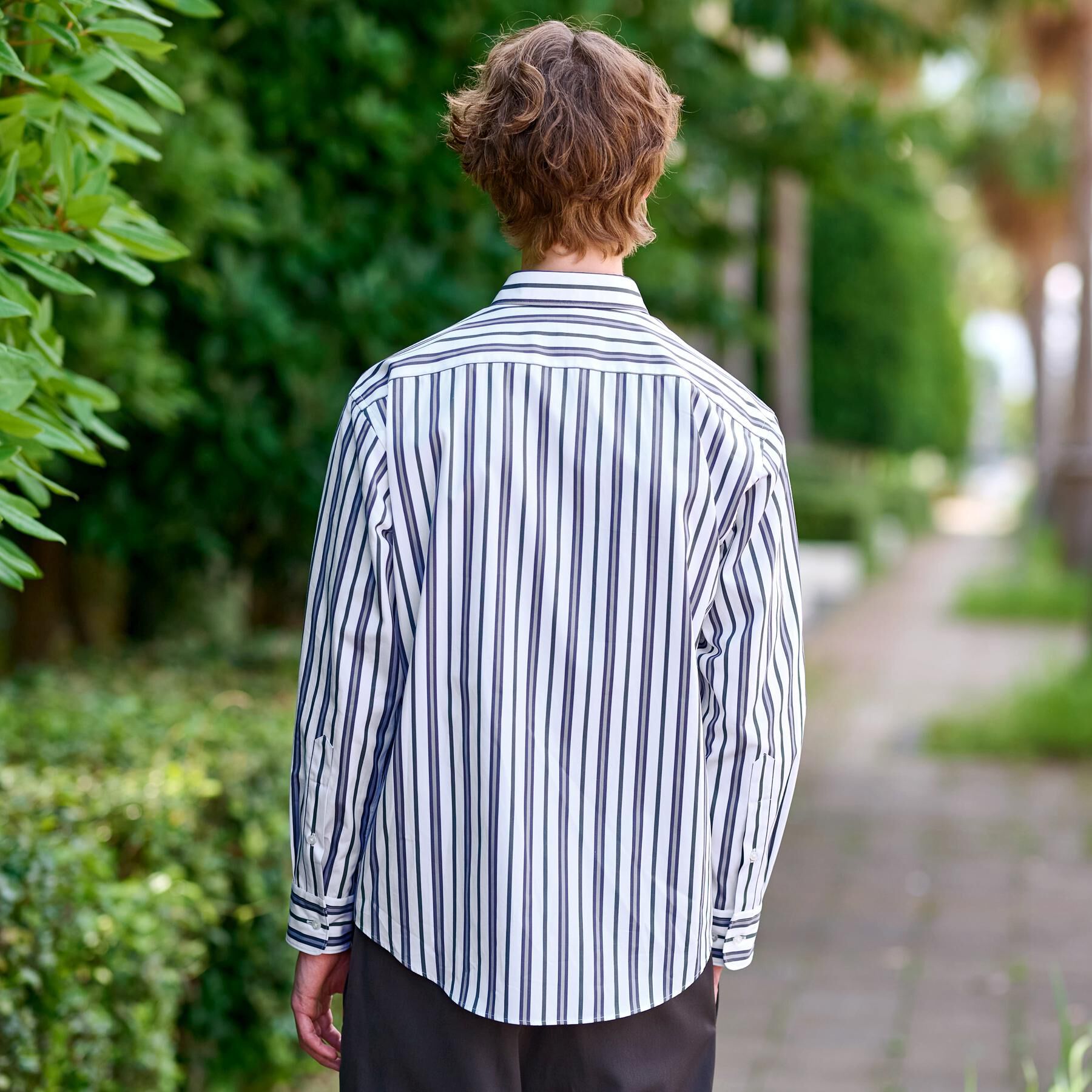 DRESSTERIOR「THOMAS MASON ストライプシャツ」|シャツ・ブラウス|