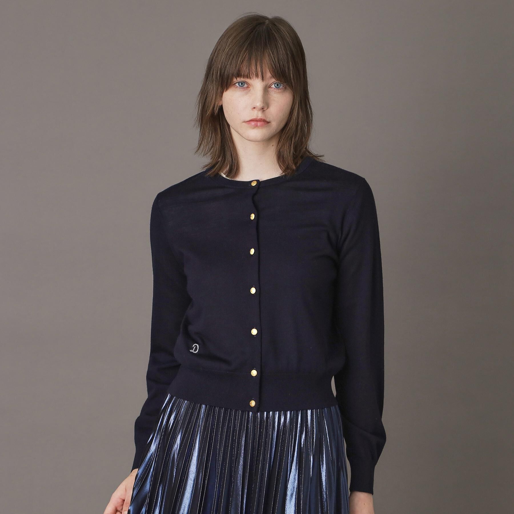 DRESSTERIOR「ウォッシャブルファインウールカーディガン」|カーディガン|