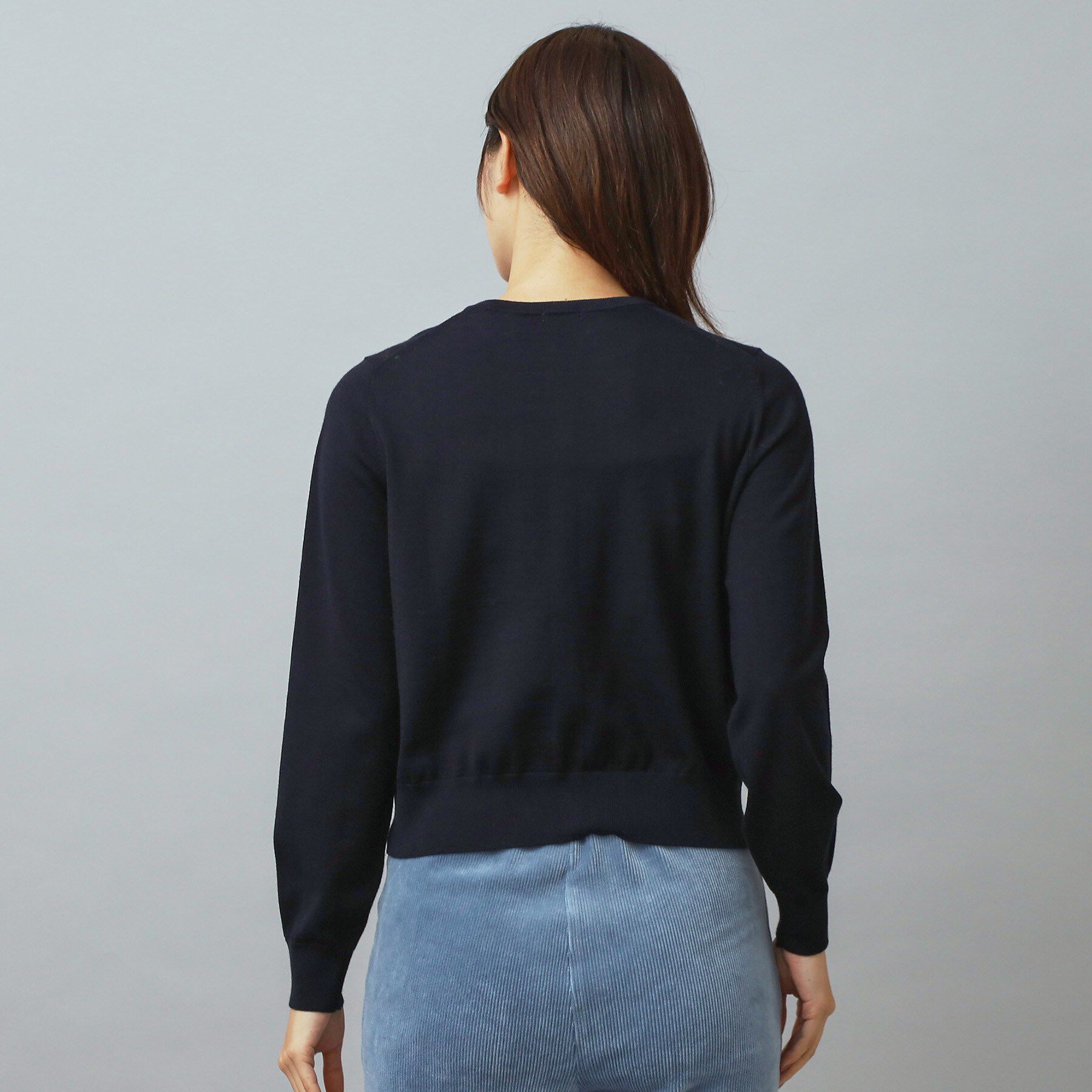 DRESSTERIOR「ウォッシャブルファインウールカーディガン」|カーディガン|