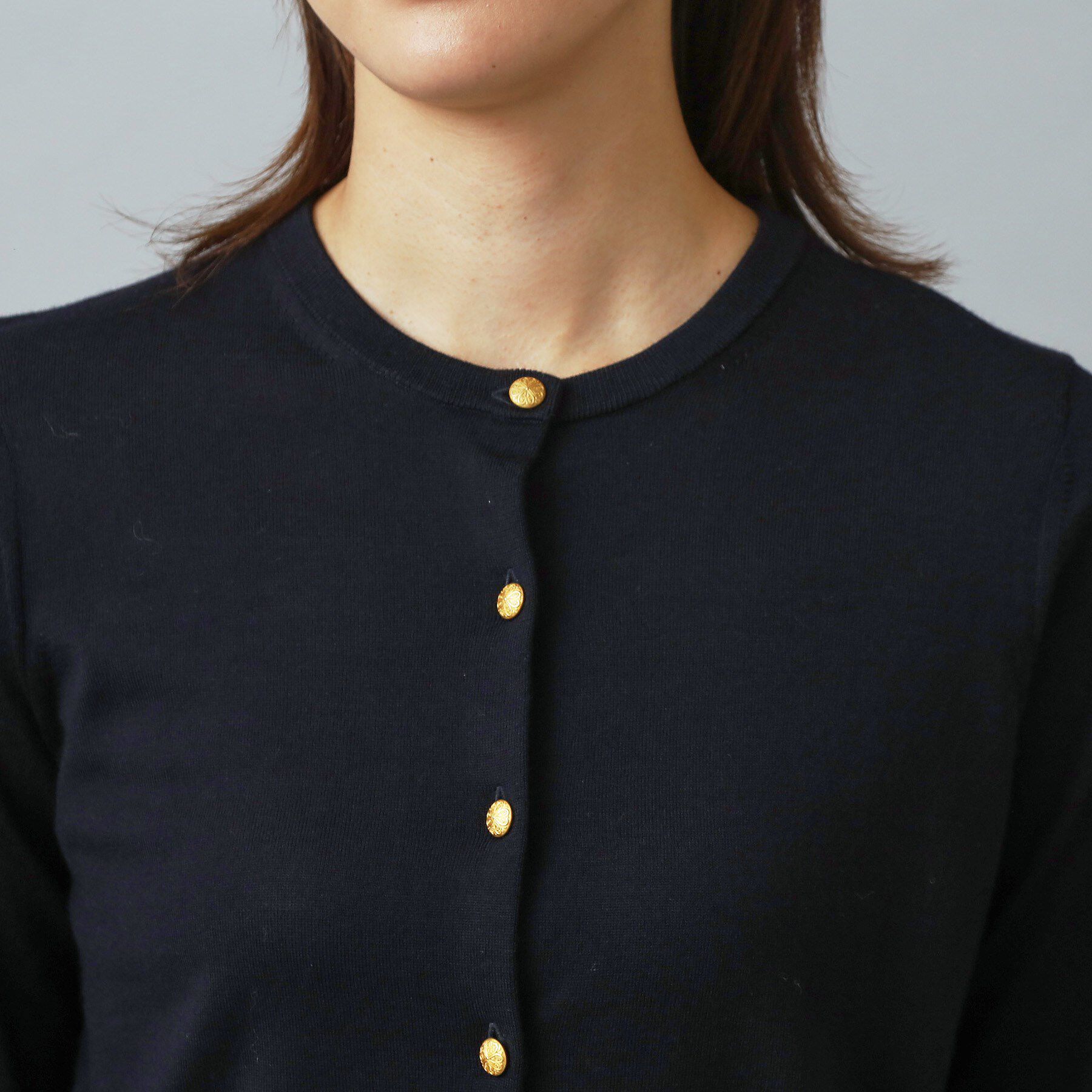 DRESSTERIOR「ウォッシャブルファインウールカーディガン」|カーディガン|