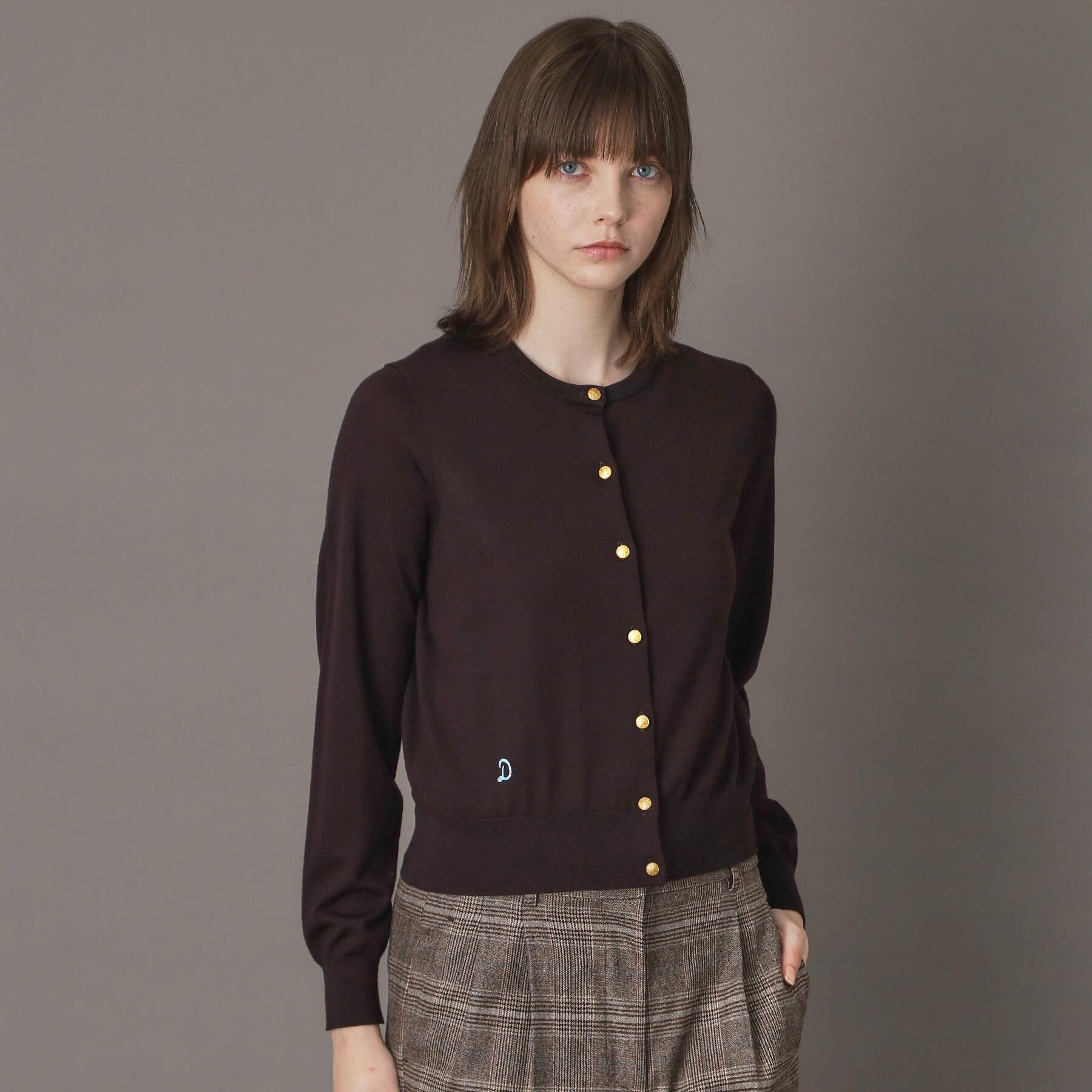 DRESSTERIOR「ウォッシャブルファインウールカーディガン」|カーディガン|