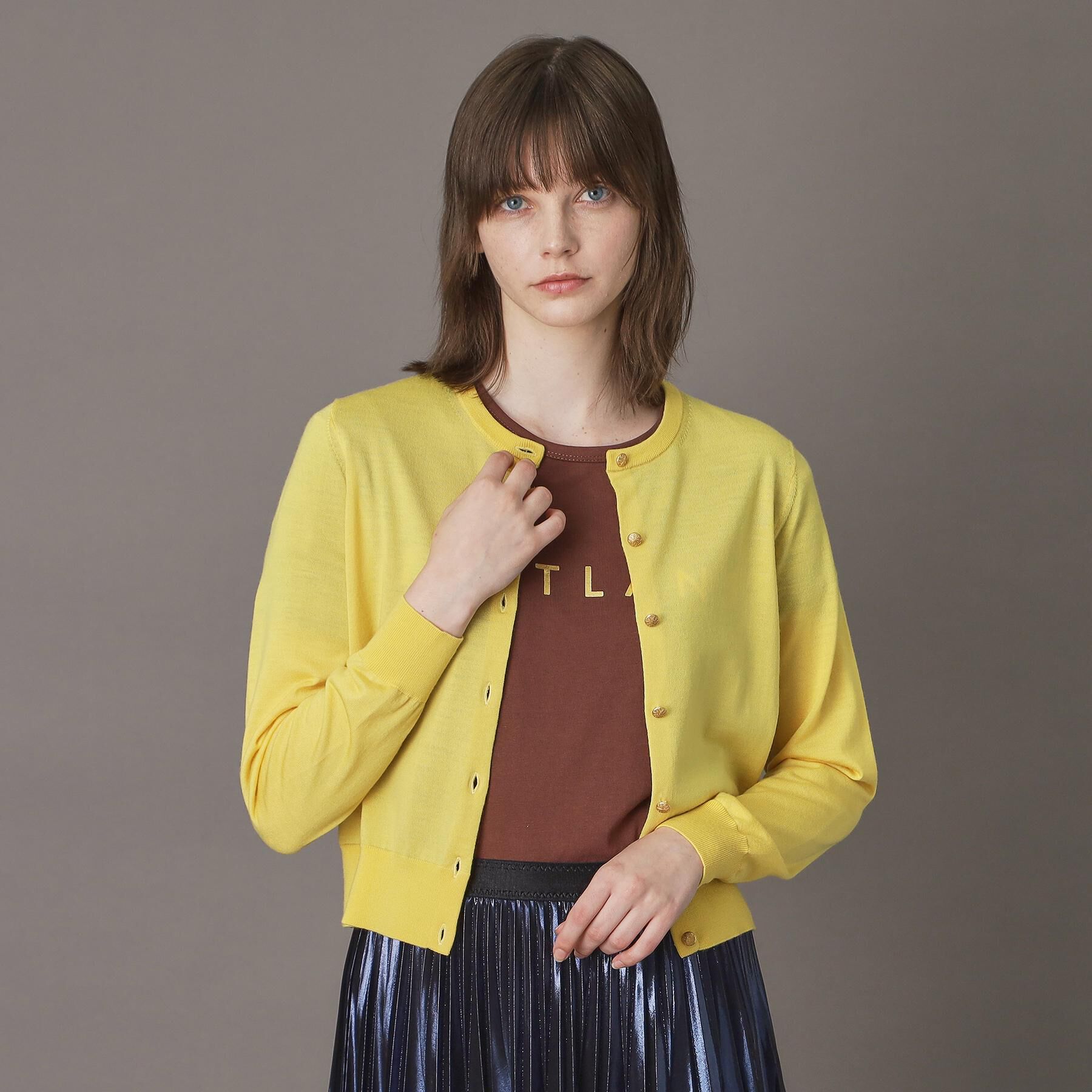 DRESSTERIOR「ウォッシャブルファインウールカーディガン」|カーディガン|