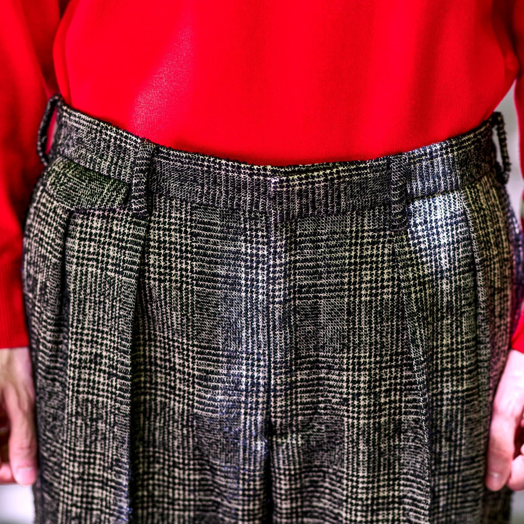 DRESSTERIOR「【セットアップ可】ループグレンチェック ワイドパンツ」|その他|