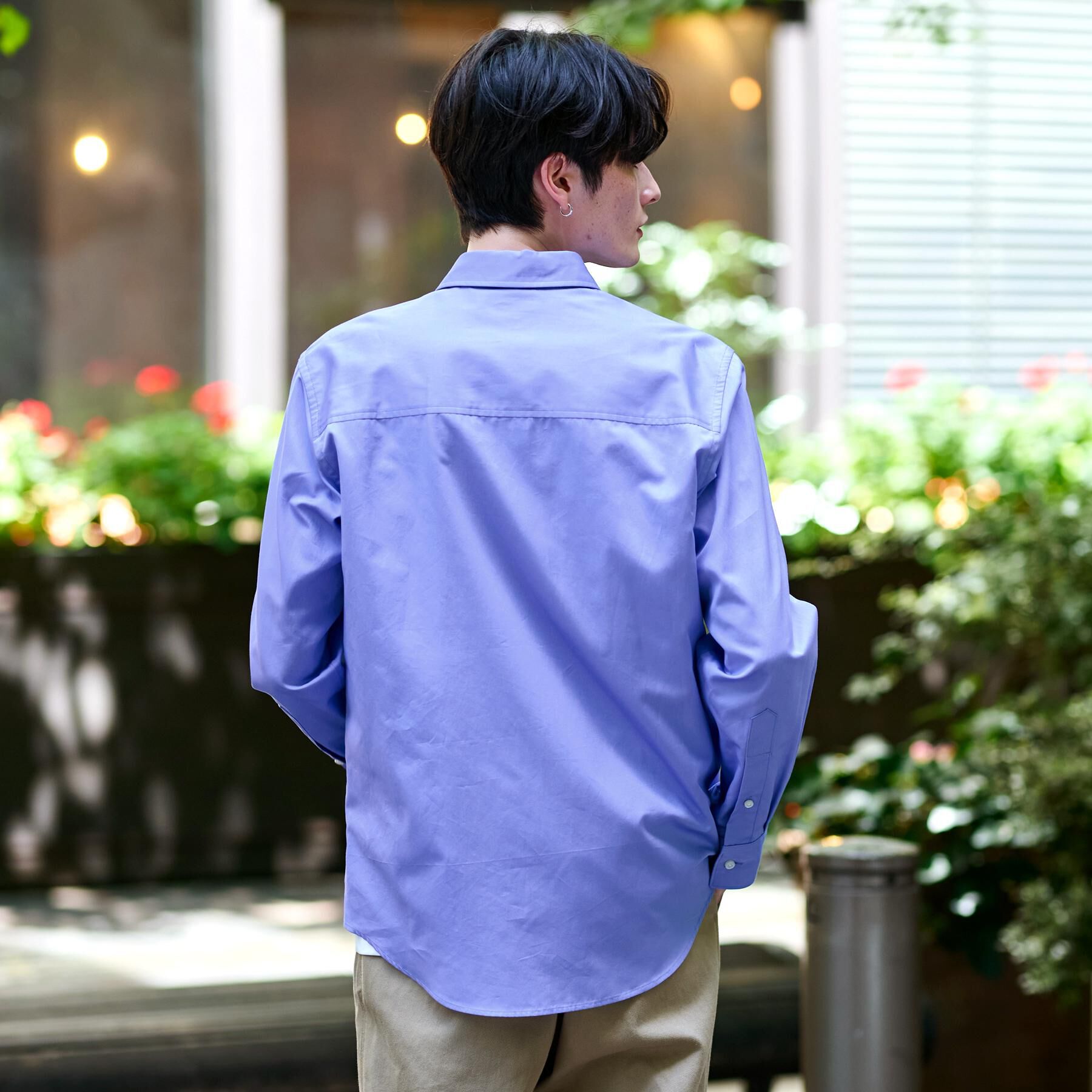 DRESSTERIOR「コットングログランシャツ」|シャツ・ブラウス|