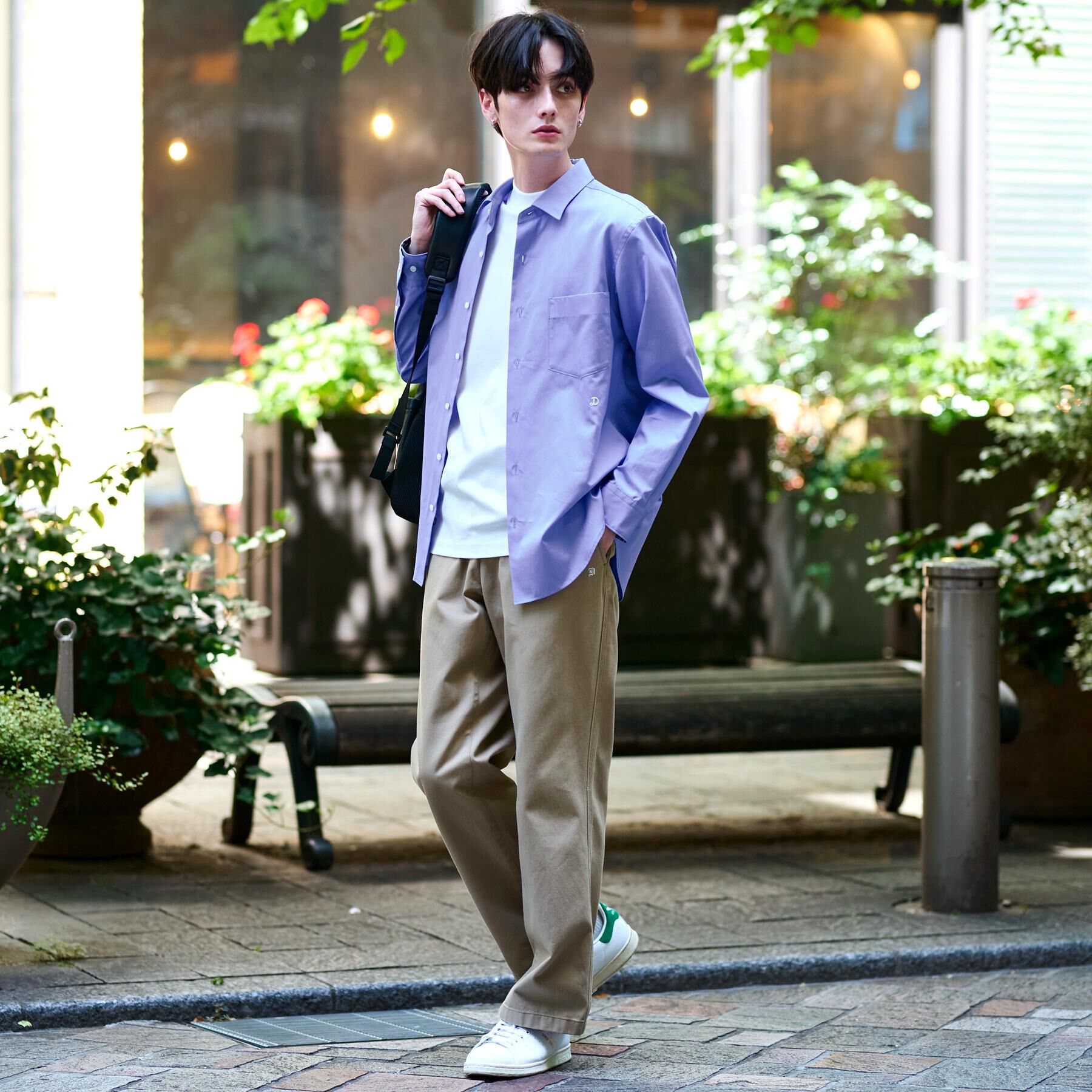 DRESSTERIOR「コットングログランシャツ」|シャツ・ブラウス|