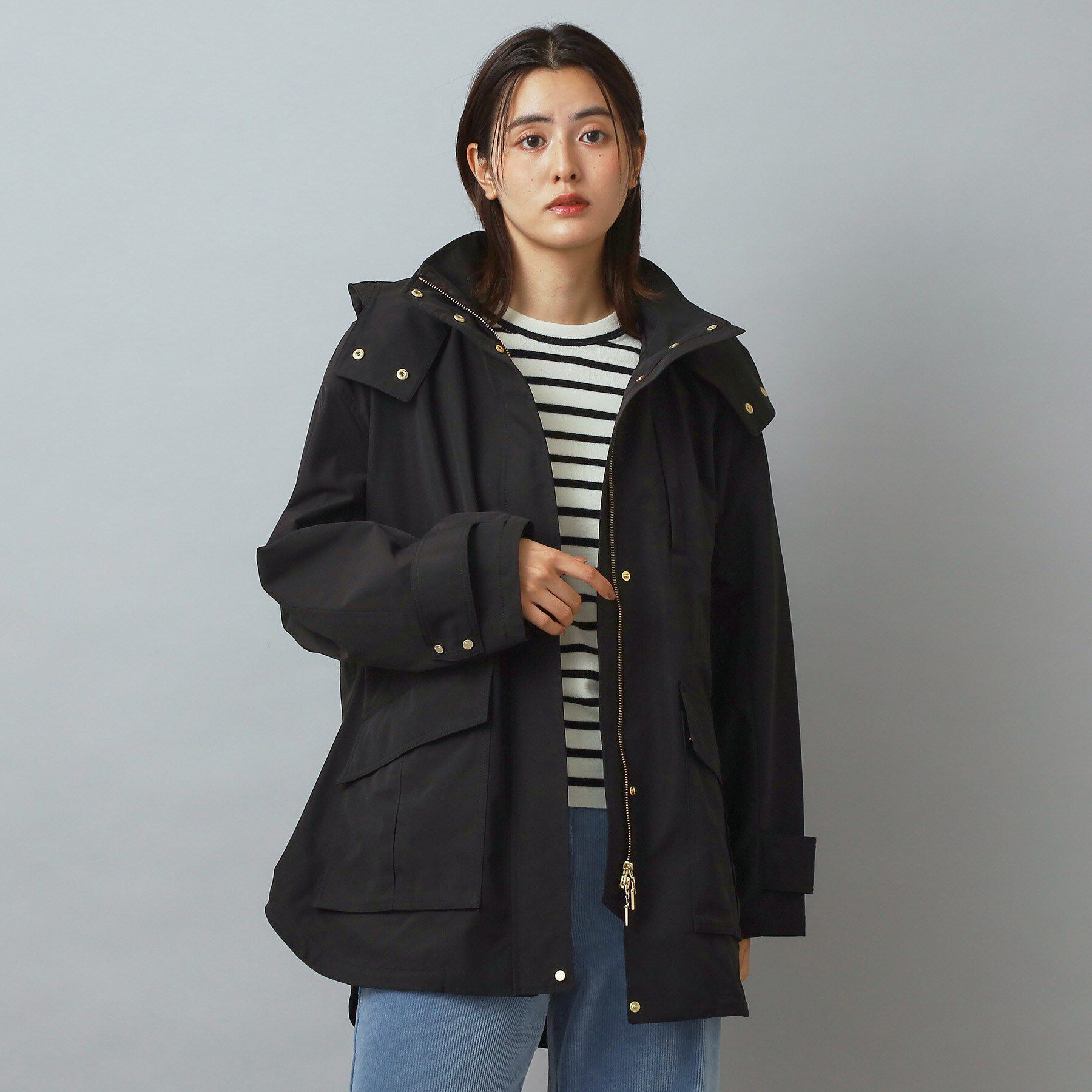 DRESSTERIOR「4WAYレインワークブルゾン」|ブルゾン・スタジャン|