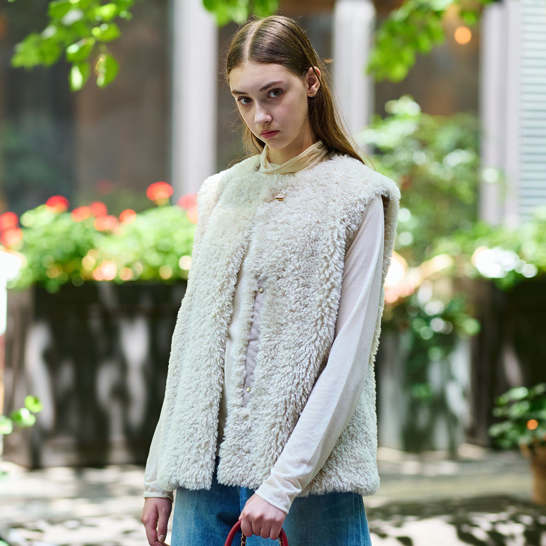 DRESSTERIOR「【otonaMUSE 11月号掲載】エコファージレ」|ノーカラーコート|