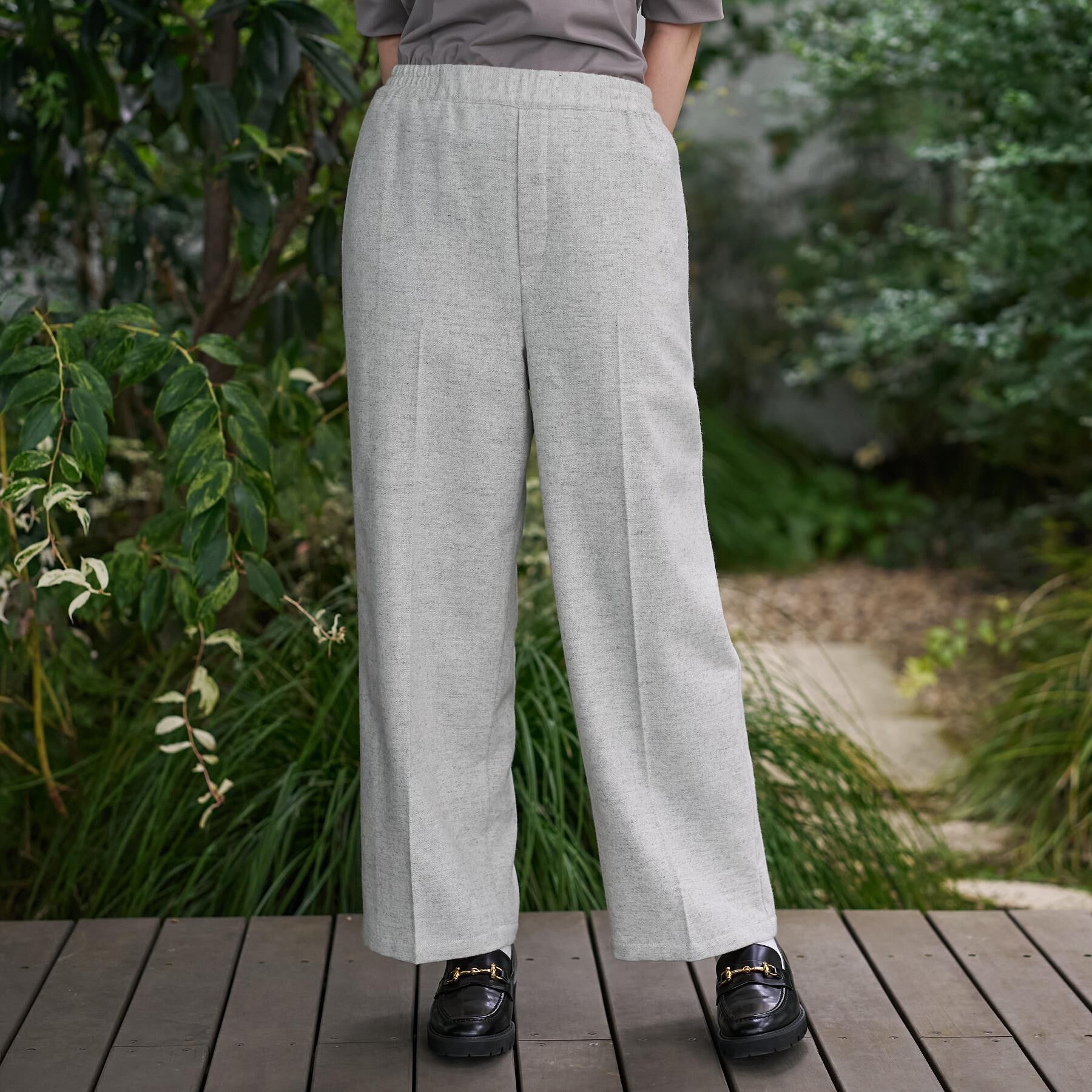 DRESSTERIOR「ウォッシャブルツイードイージーパンツ」|その他|