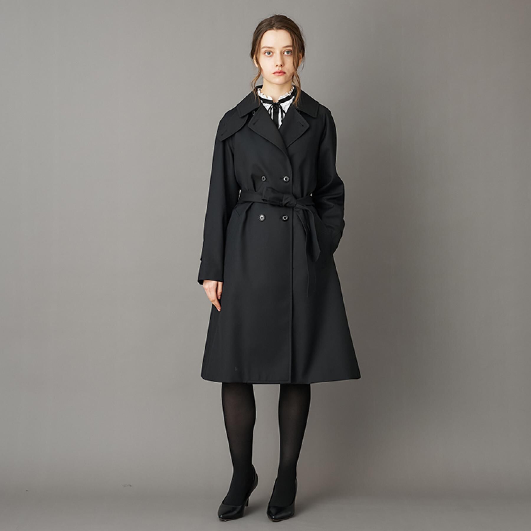 DRESSTERIOR「ウールギャバアルスターコート」|チェスターコート|