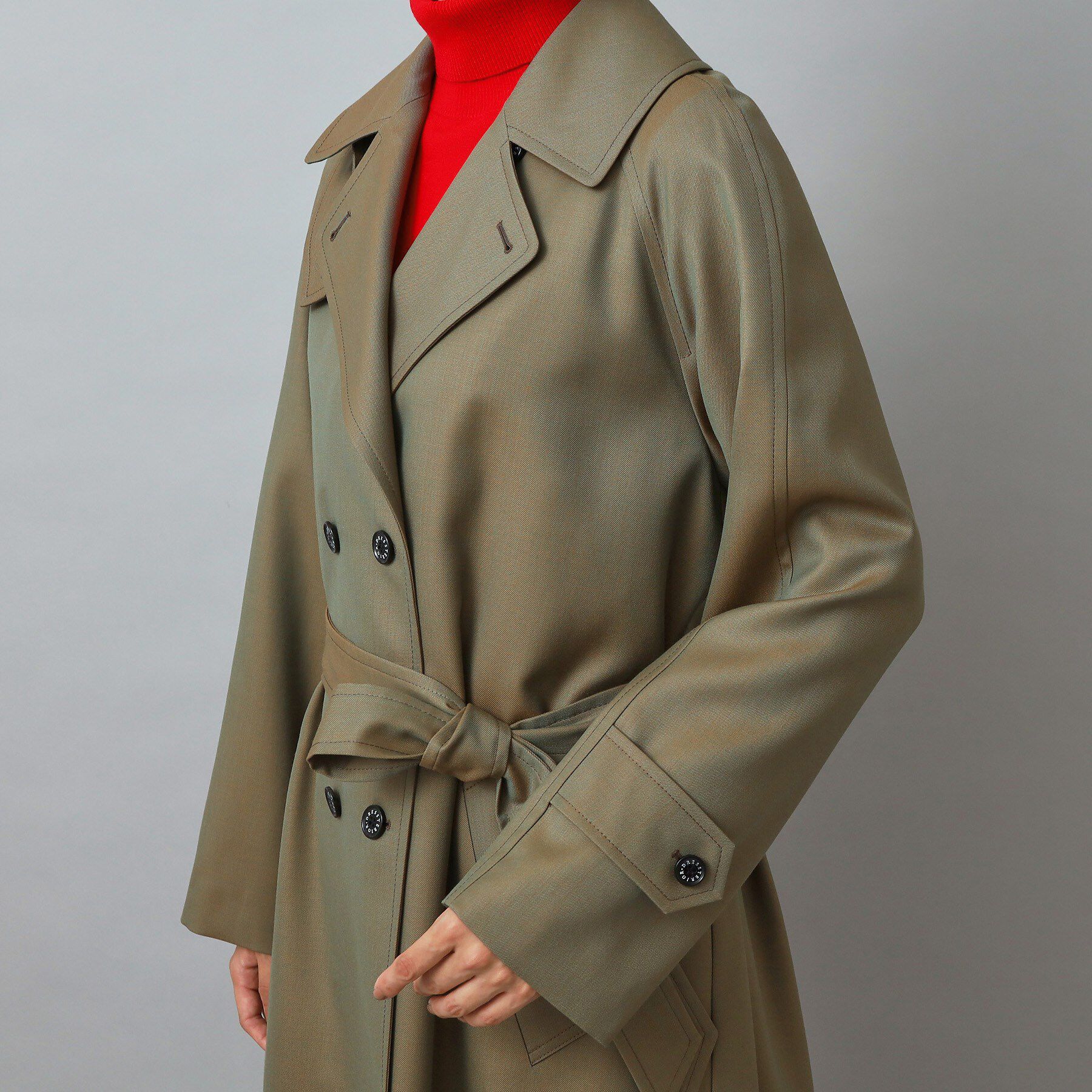 DRESSTERIOR「ウールギャバアルスターコート」|チェスターコート|