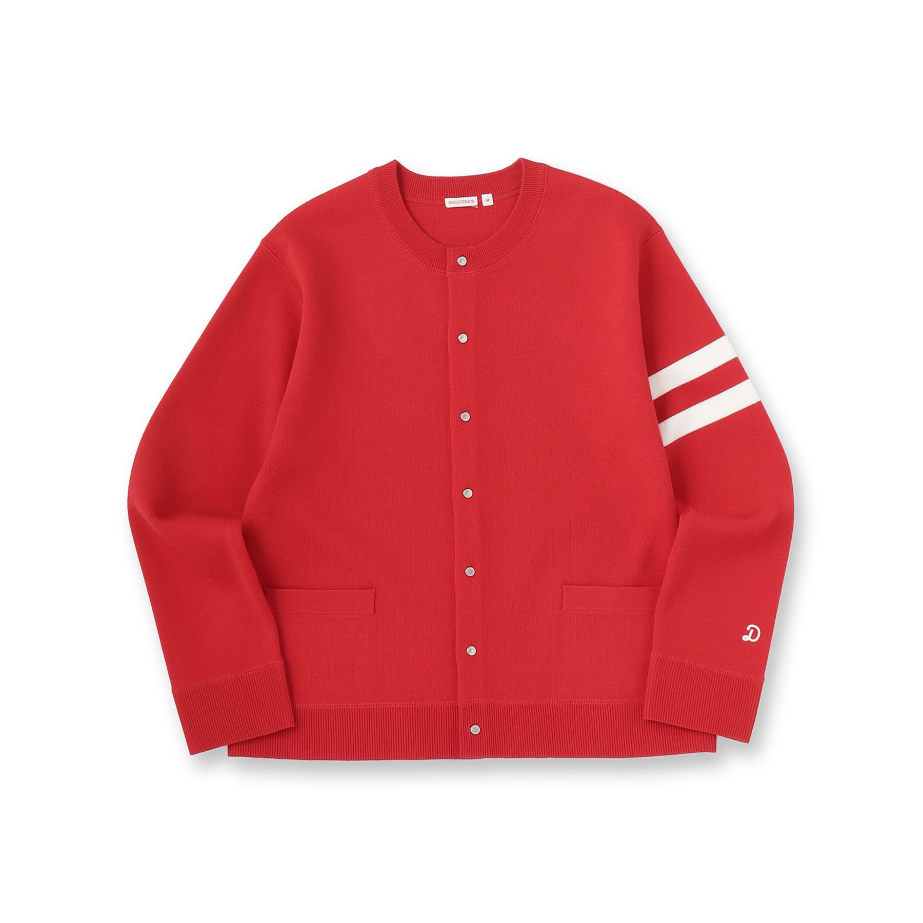 DRESSTERIOR「ウォッシャブル アームライン ラウンドカーディガン」|カーディガン|