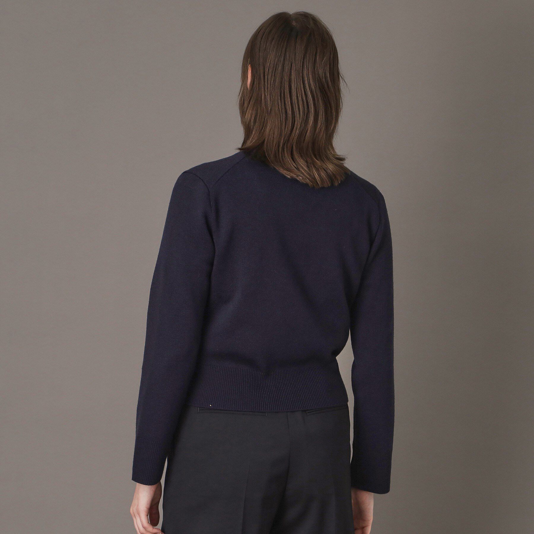 DRESSTERIOR「ミラノリブカーディガン」|カーディガン|