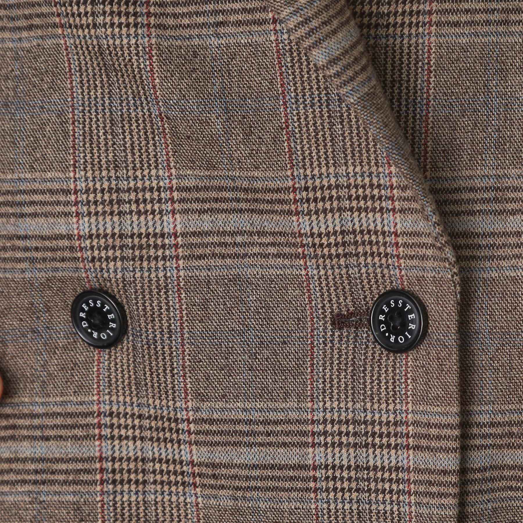 DRESSTERIOR「【otonaMUSE 11月号掲載】サキソニーグレンチェックジャケット」|テーラードジャケット|