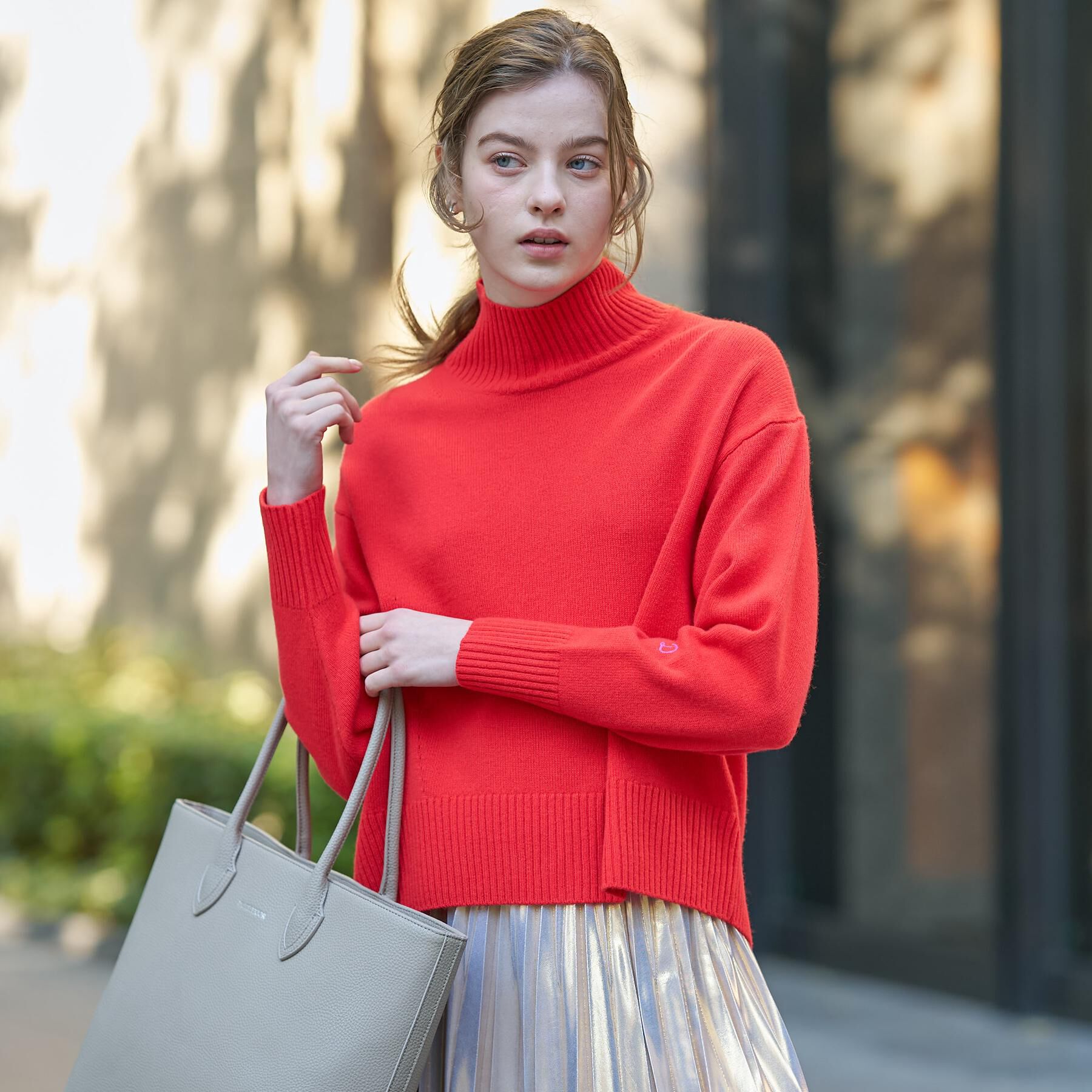 DRESSTERIOR「ミドルゲージハイネックプルオーバー」|ニット・セーター|