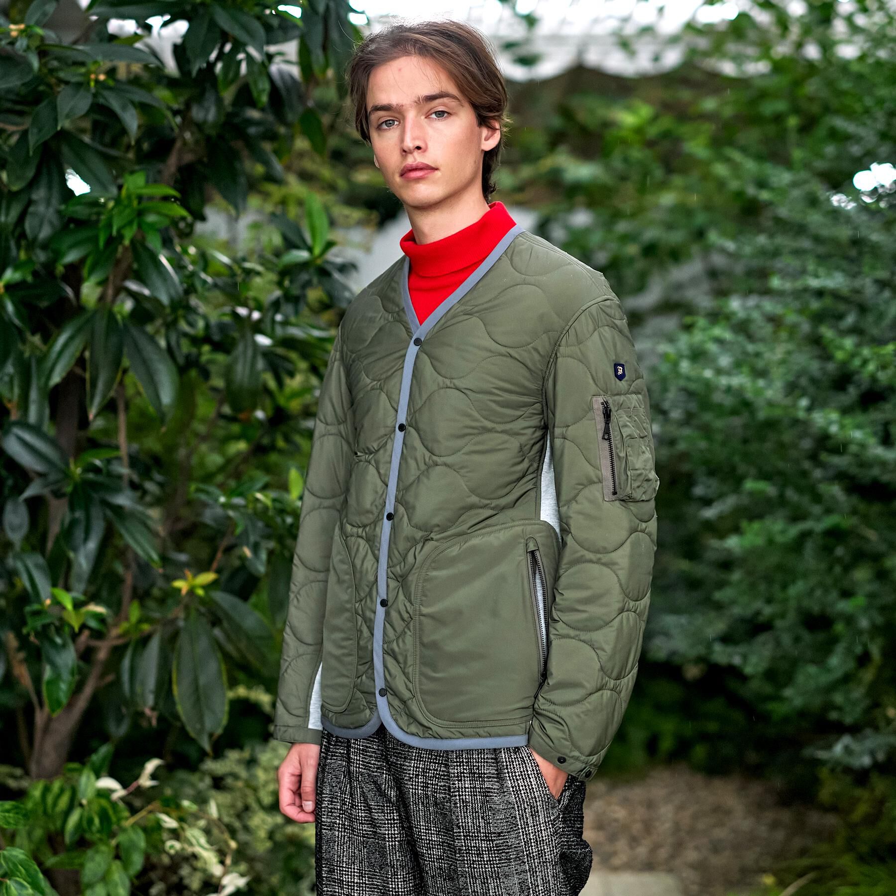 DRESSTERIOR「キルティング ライナージャケット」|ダウン|