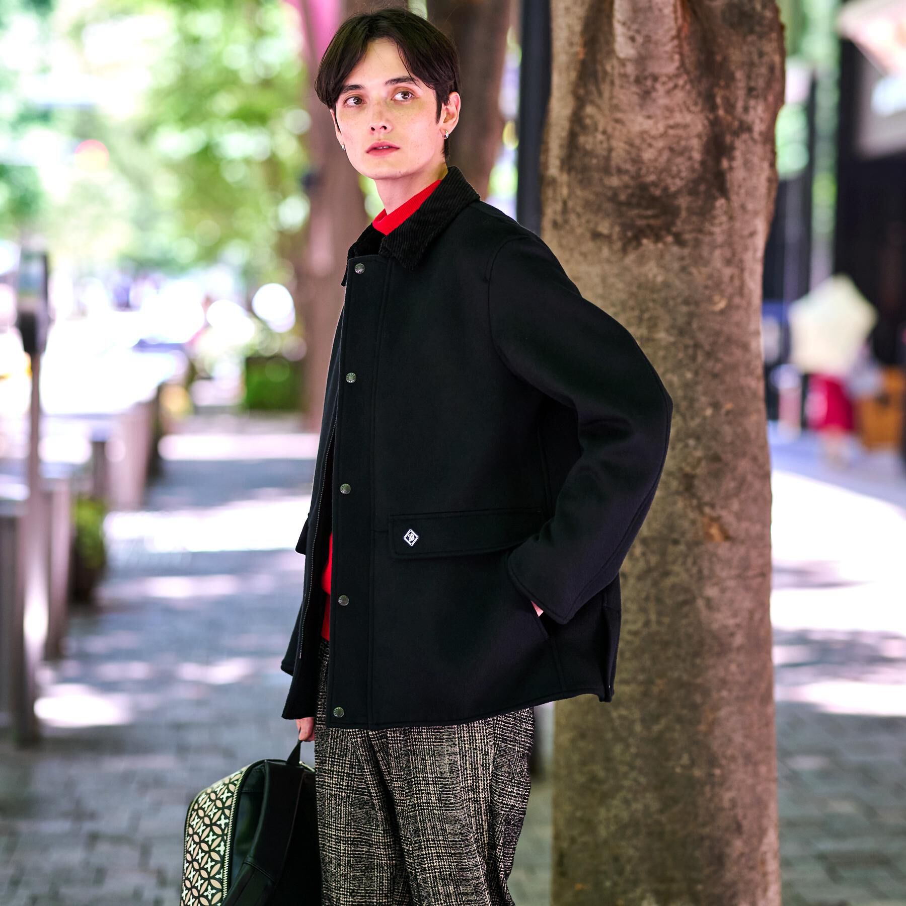 DRESSTERIOR「【Safari12月号掲載】ウールハンティングジャケット」|ブルゾン・スタジャン|