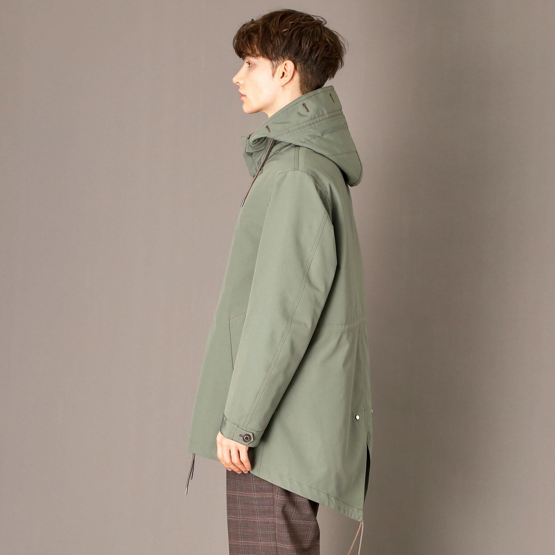 DRESSTERIOR「【Safari12月号掲載】パデッドライト ショートモッズパーカー」|ミリタリー・モッズコート|