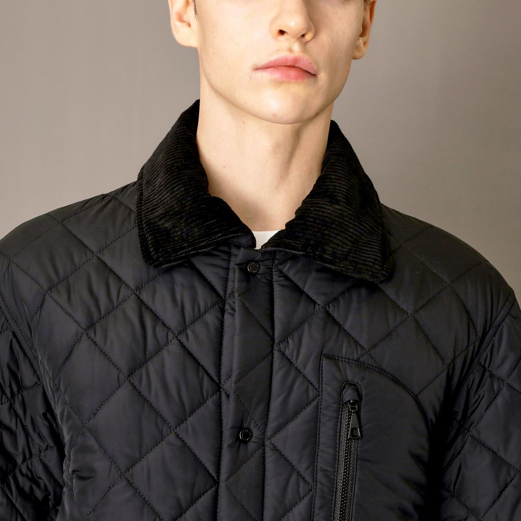 DRESSTERIOR「キルティング ハンティングジャケット」|ブルゾン・スタジャン|