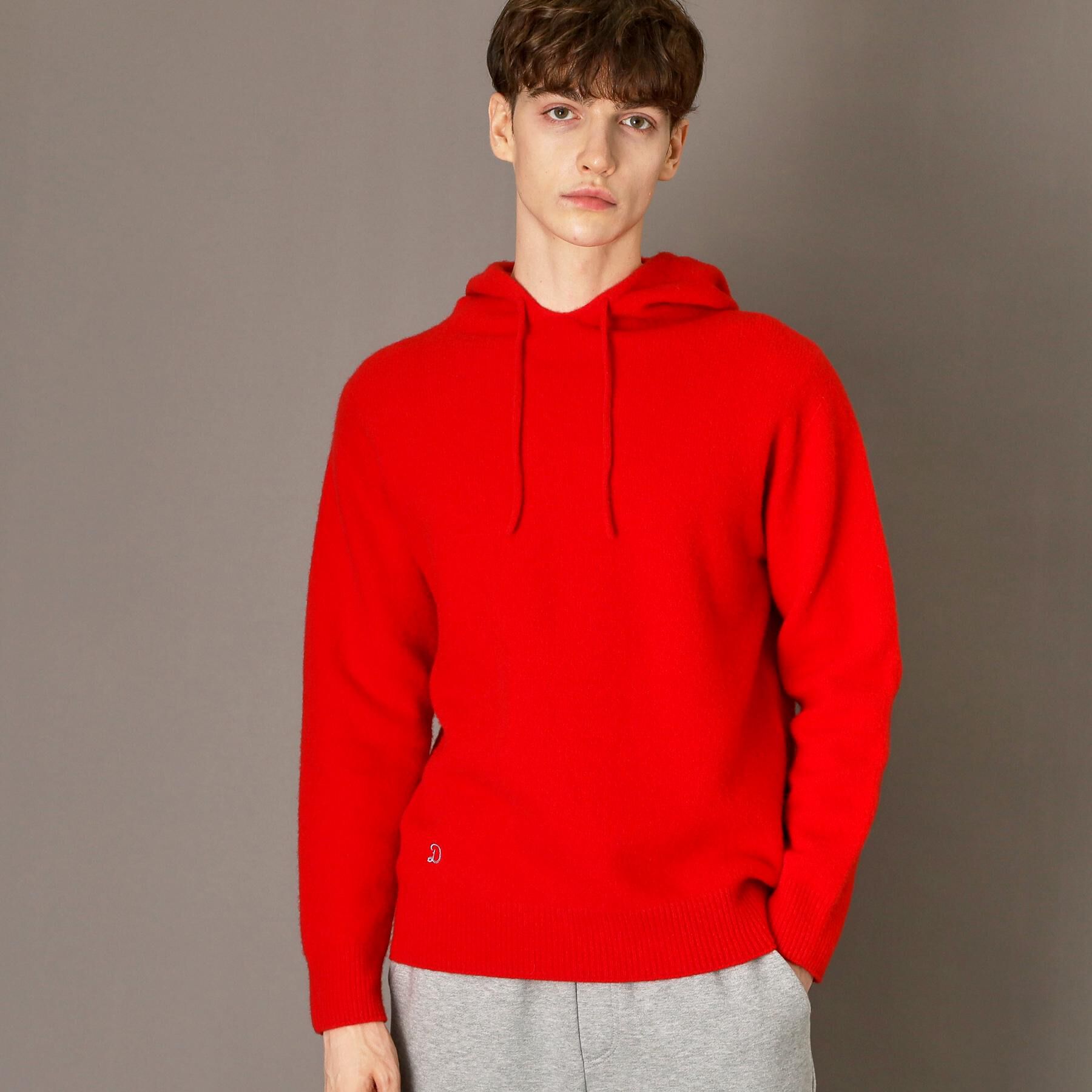 DRESSTERIOR「カシミヤブレンドフードニット」|ニット・セーター|