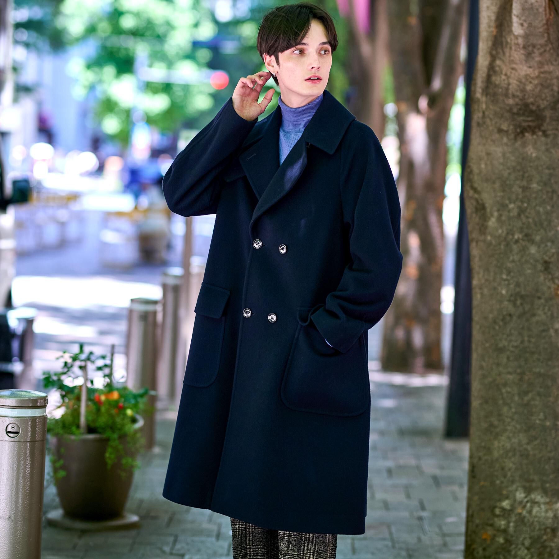 DRESSTERIOR「【Safari12月号掲載】SUPER140&rsquo;s ウールアルスターコート」|その他|