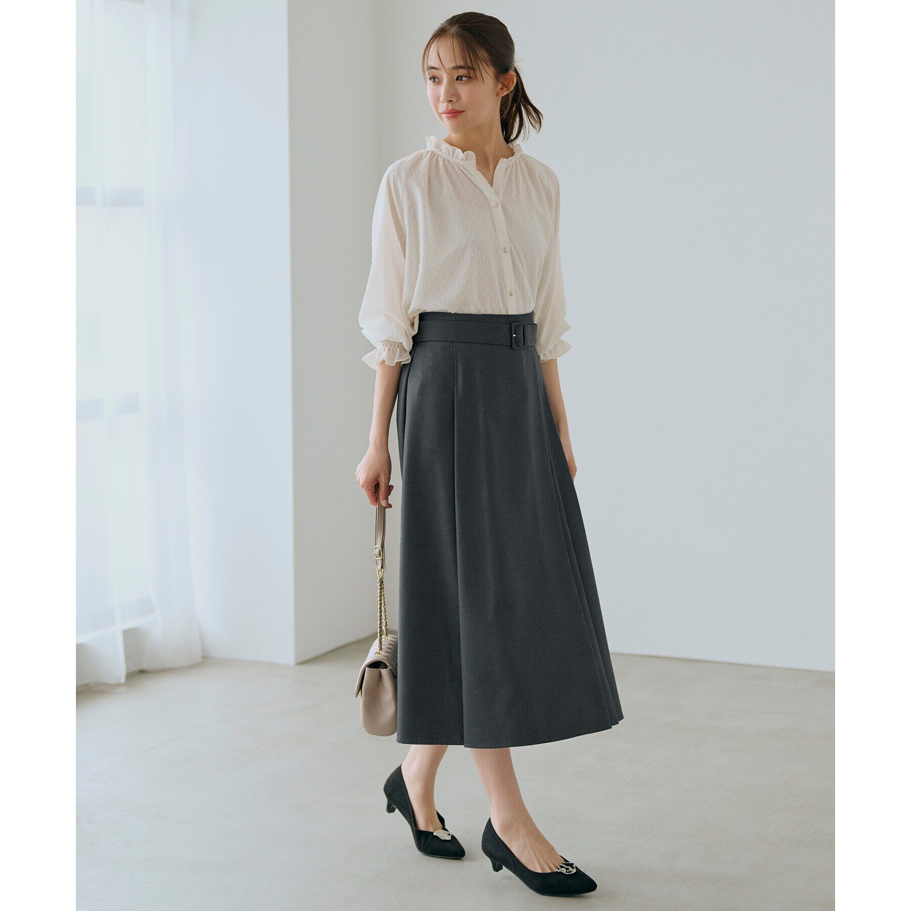 grove「メタルパーツパンプス【シューズクリップ取り外し可】」|パンプス|