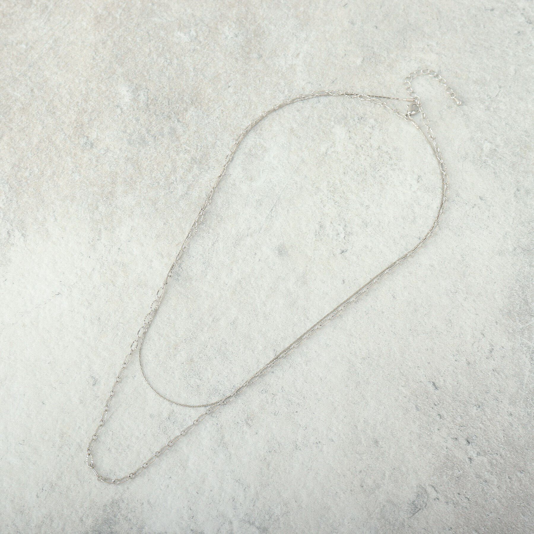 grove「デザインチェーン2連ネックレス」|ネックレス|