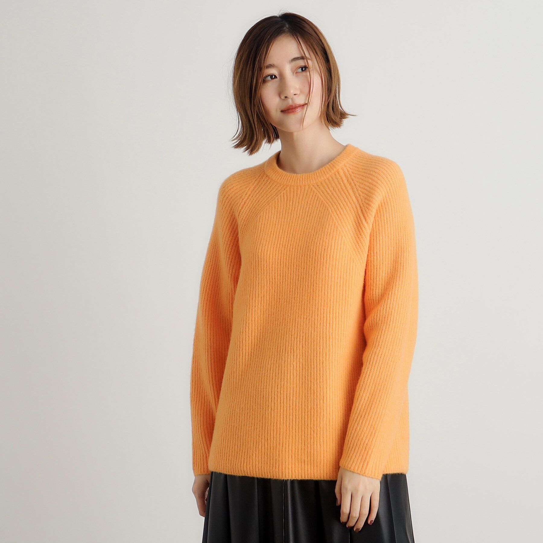 grove「クルーネック畔プルオーバー【洗える】」|ニット・セーター|