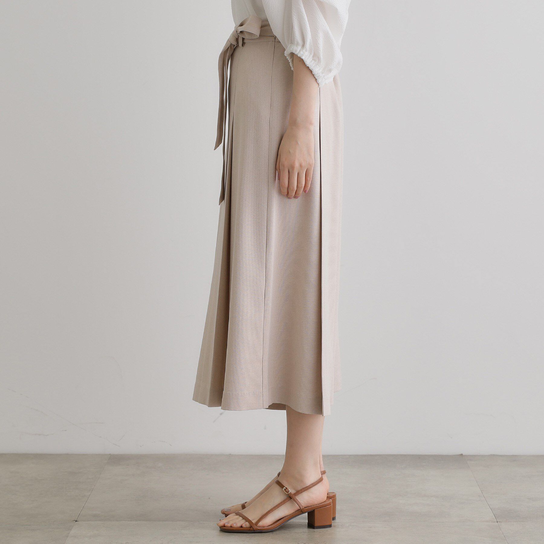 grove「サッシュベルトスカートライクパンツ」|その他|