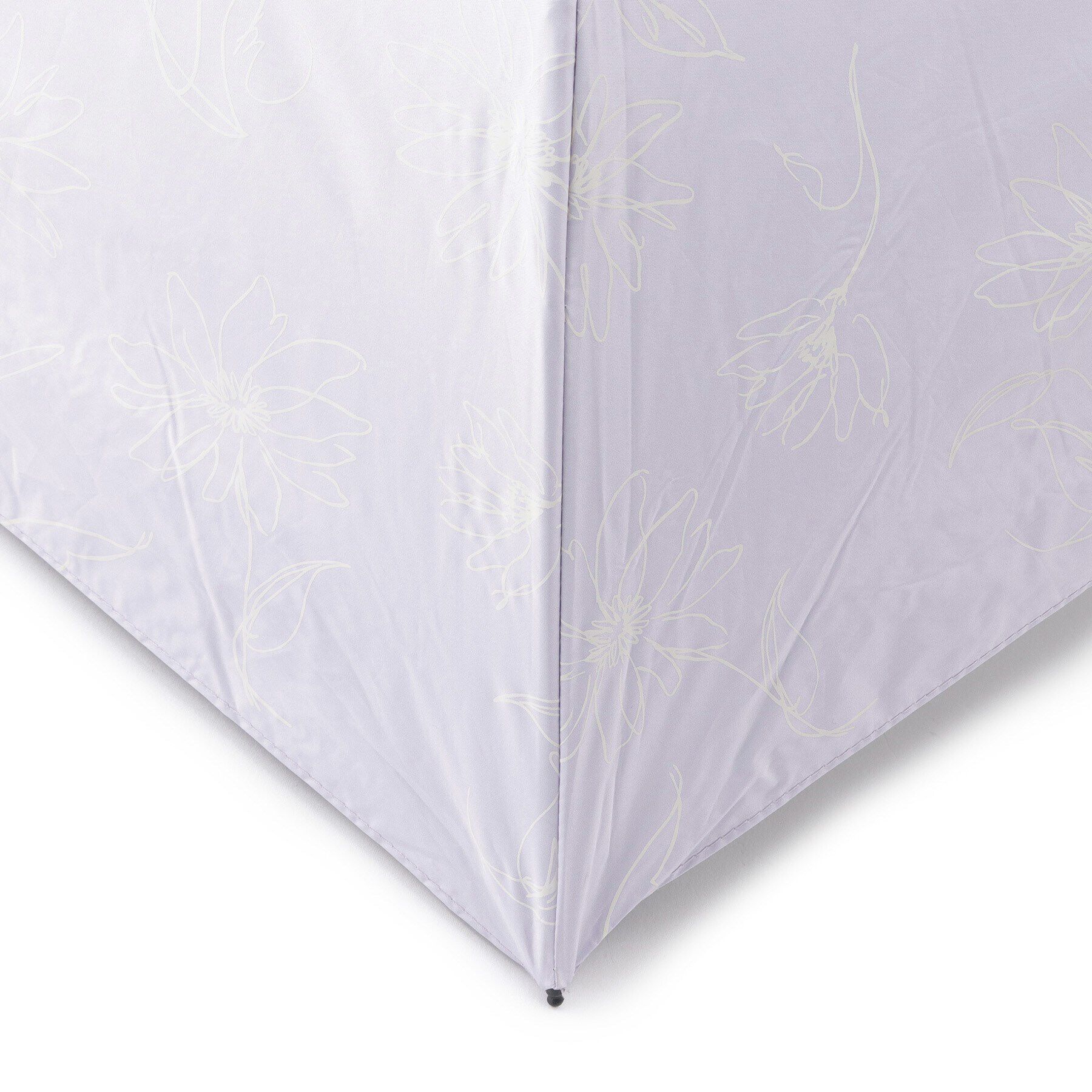 grove「【晴雨兼用】PUスーパーライト ／ ラインフラワー ミニ」|傘|