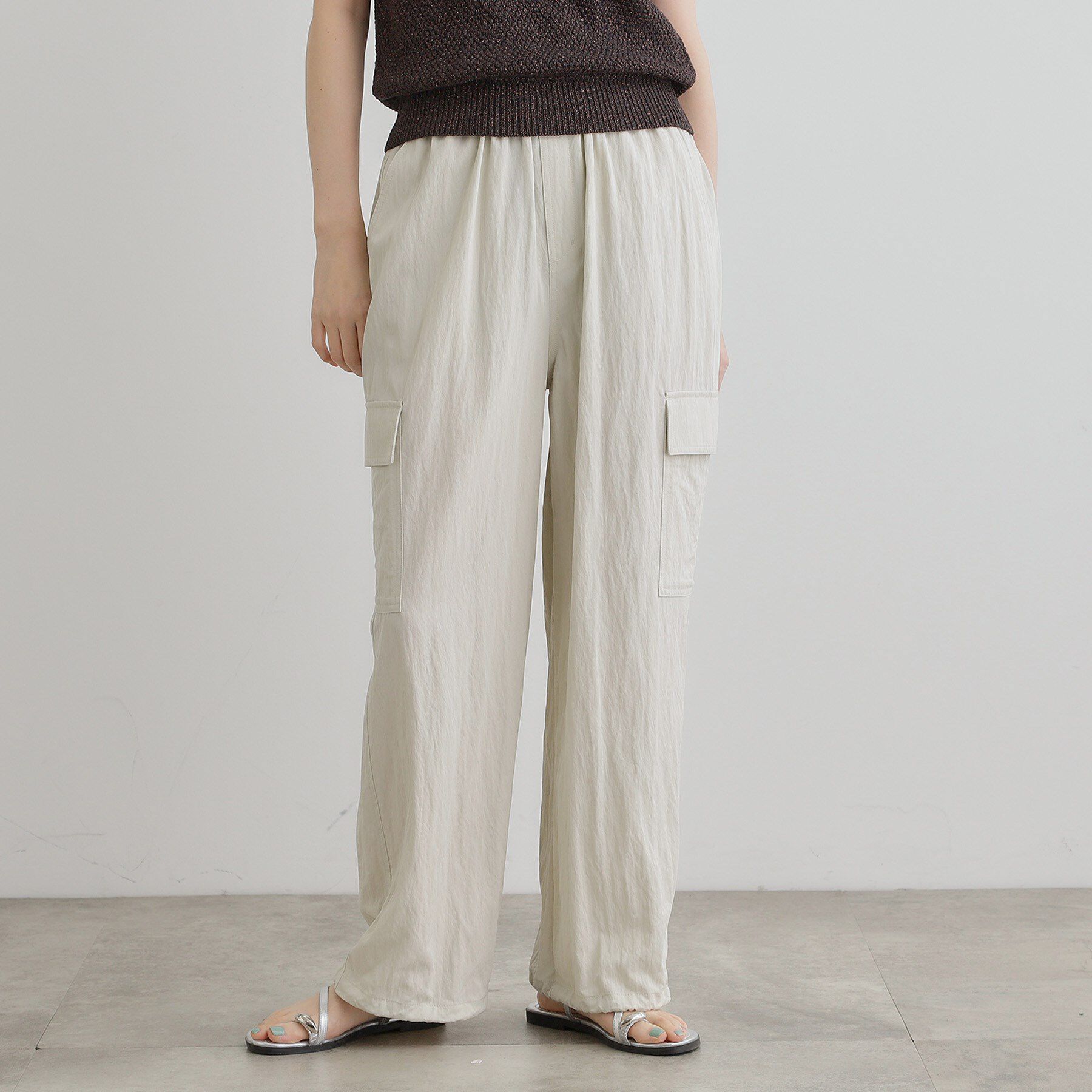 grove「【ひんやり】2WAYツイルカーゴパンツ」|その他|