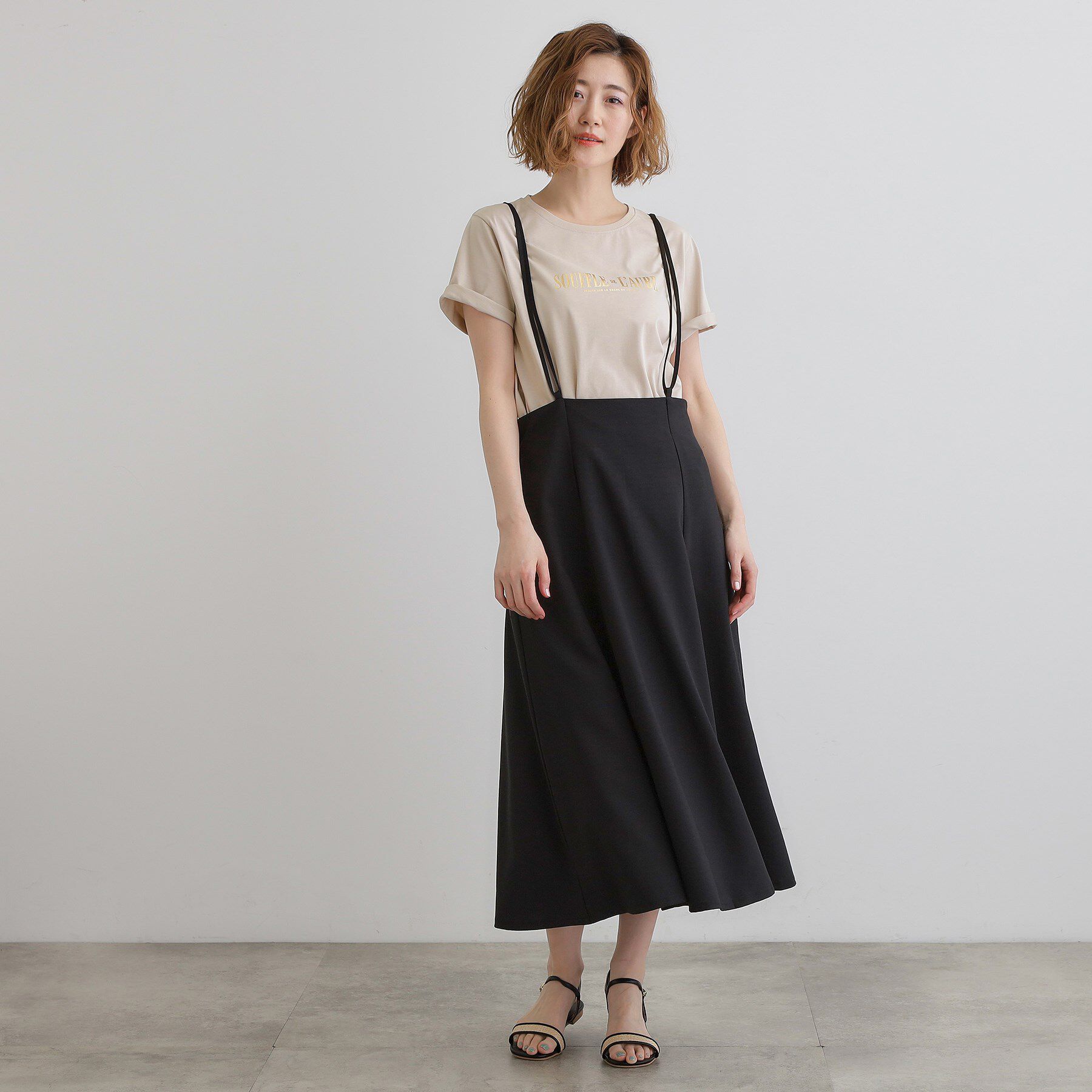 grove「【UVカット・接触冷感】ベーシックロゴTシャツ」|Tシャツ・カットソー|