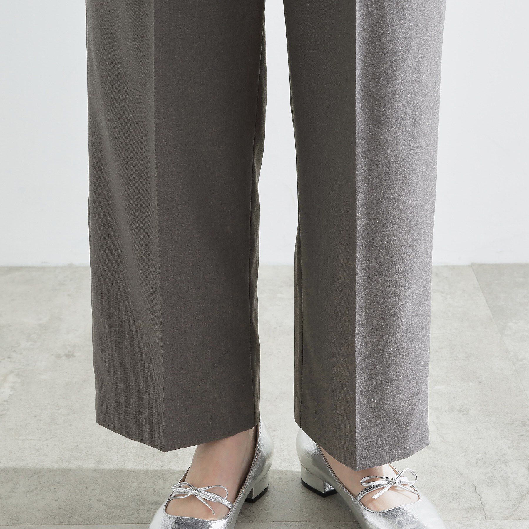 grove「【洗える/美脚ラインキープ】ワイドパンツ」|その他|