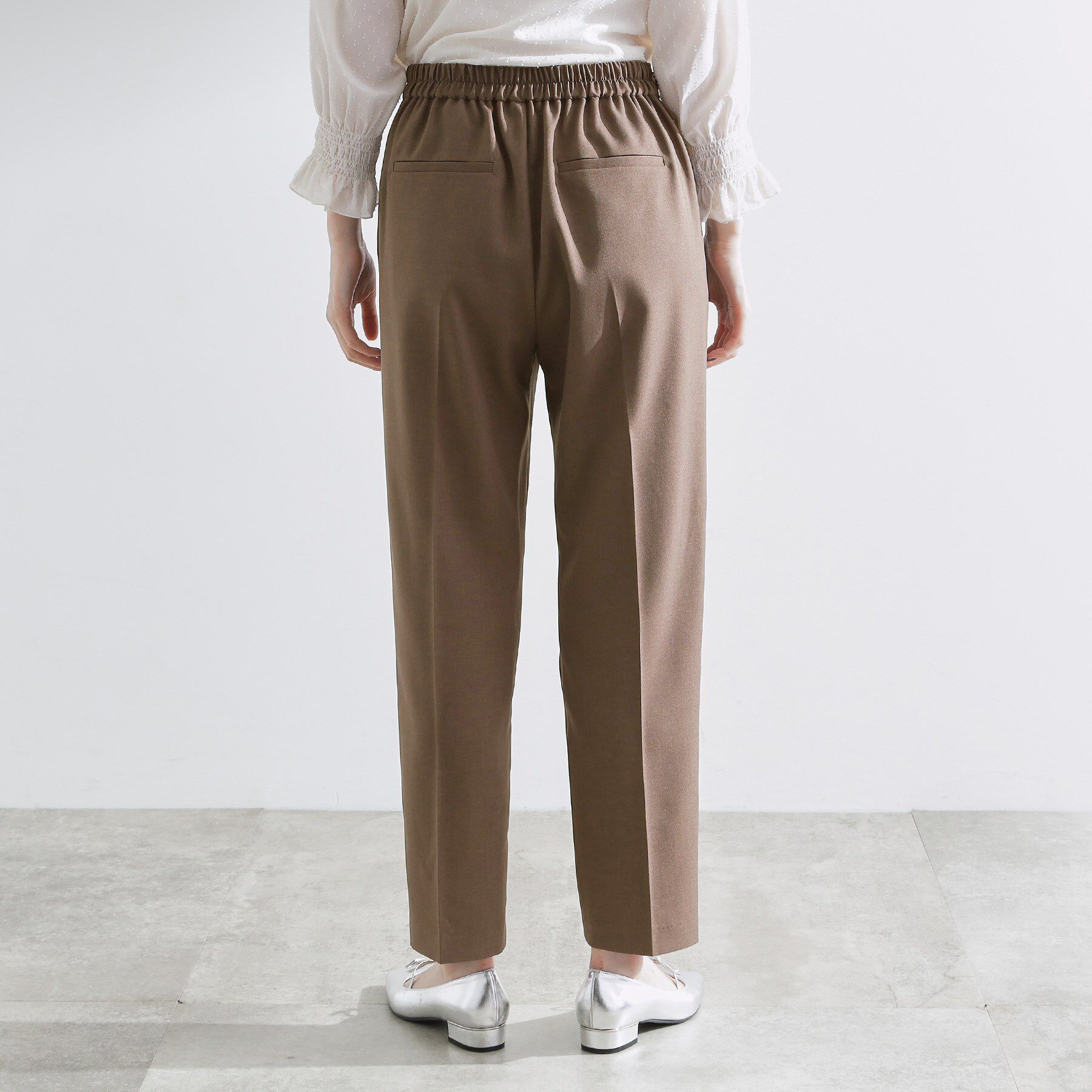 grove「【洗える/美脚ラインキープ】テーパードパンツ」|その他|