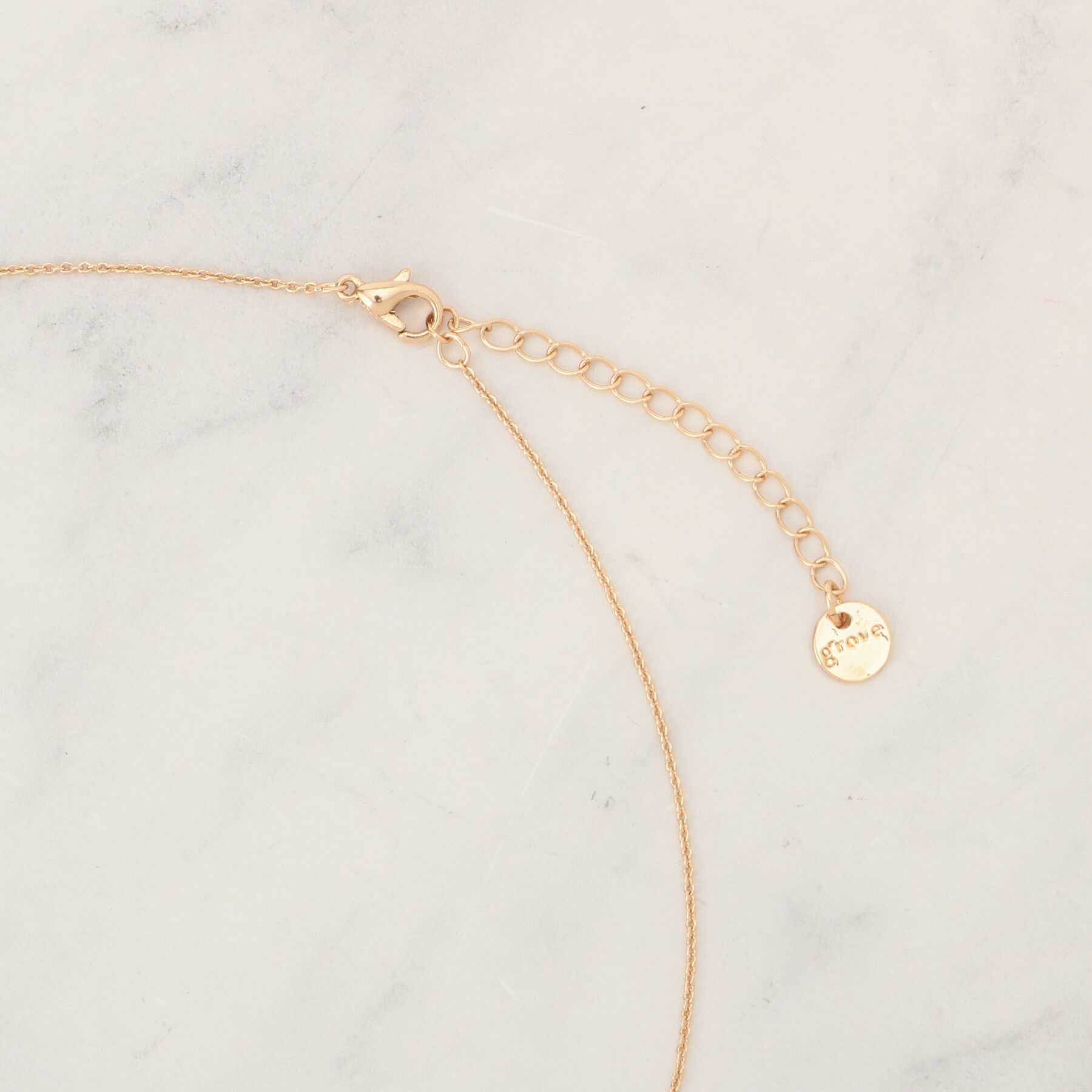 grove「ワントップショートネックレス」|ネックレス|