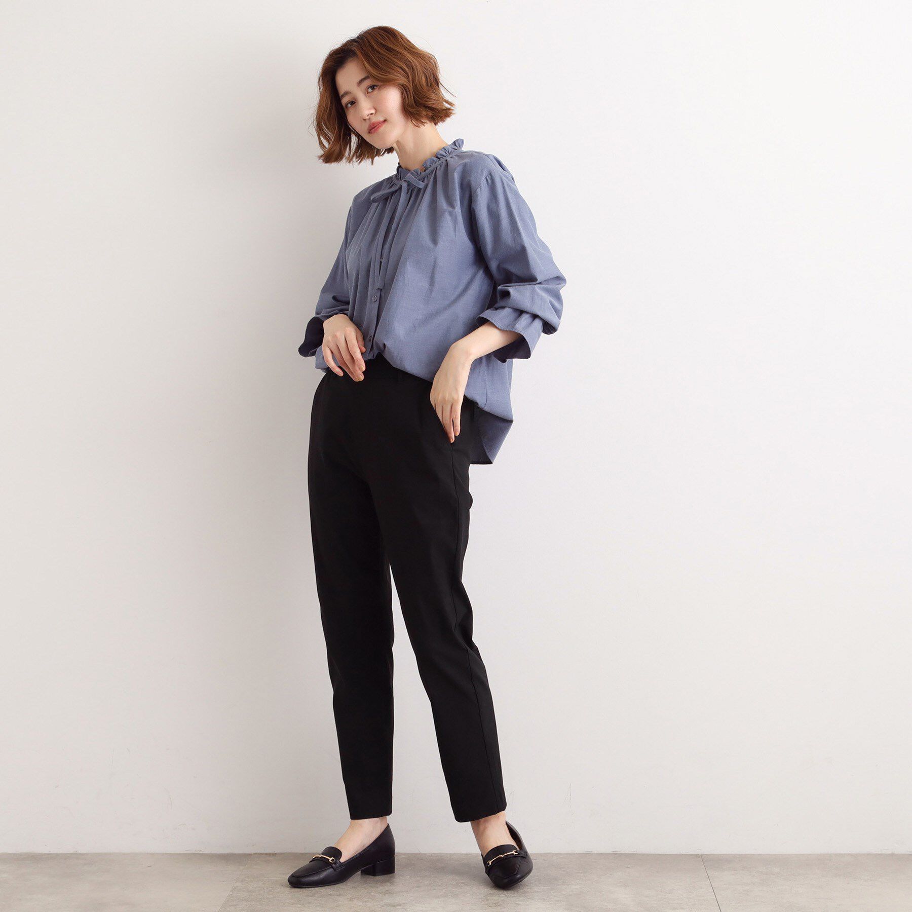 grove「【選べる着丈/多機能】裏起毛ハイパーストレッチテーパードパンツ」|その他|