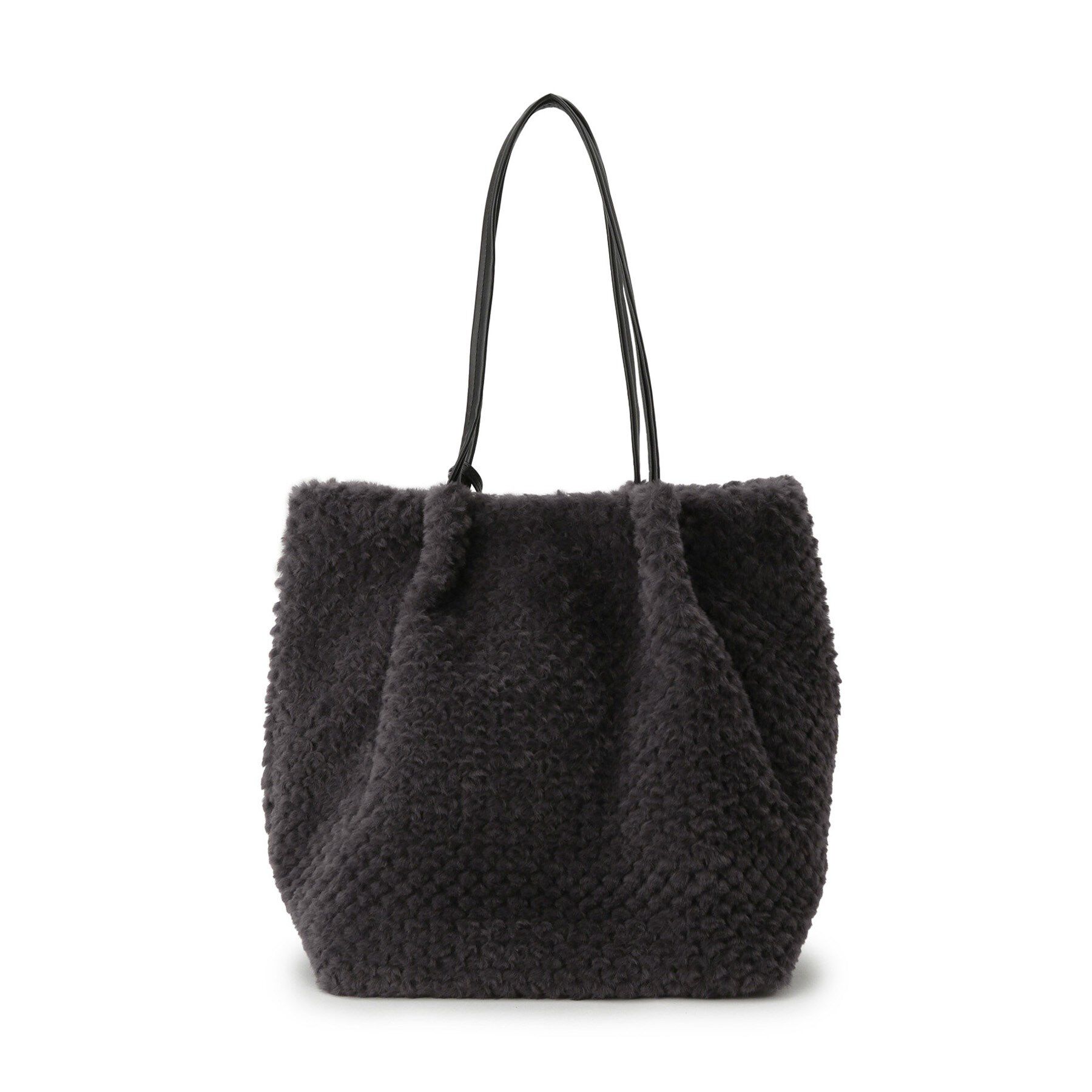 grove「ポコポコエコファータッセルトート」|トートバッグ|