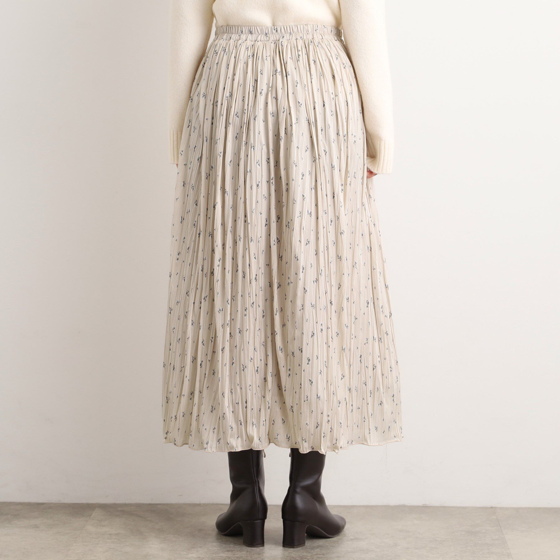 grove「花柄アソートプリーツスカート」|スカート|