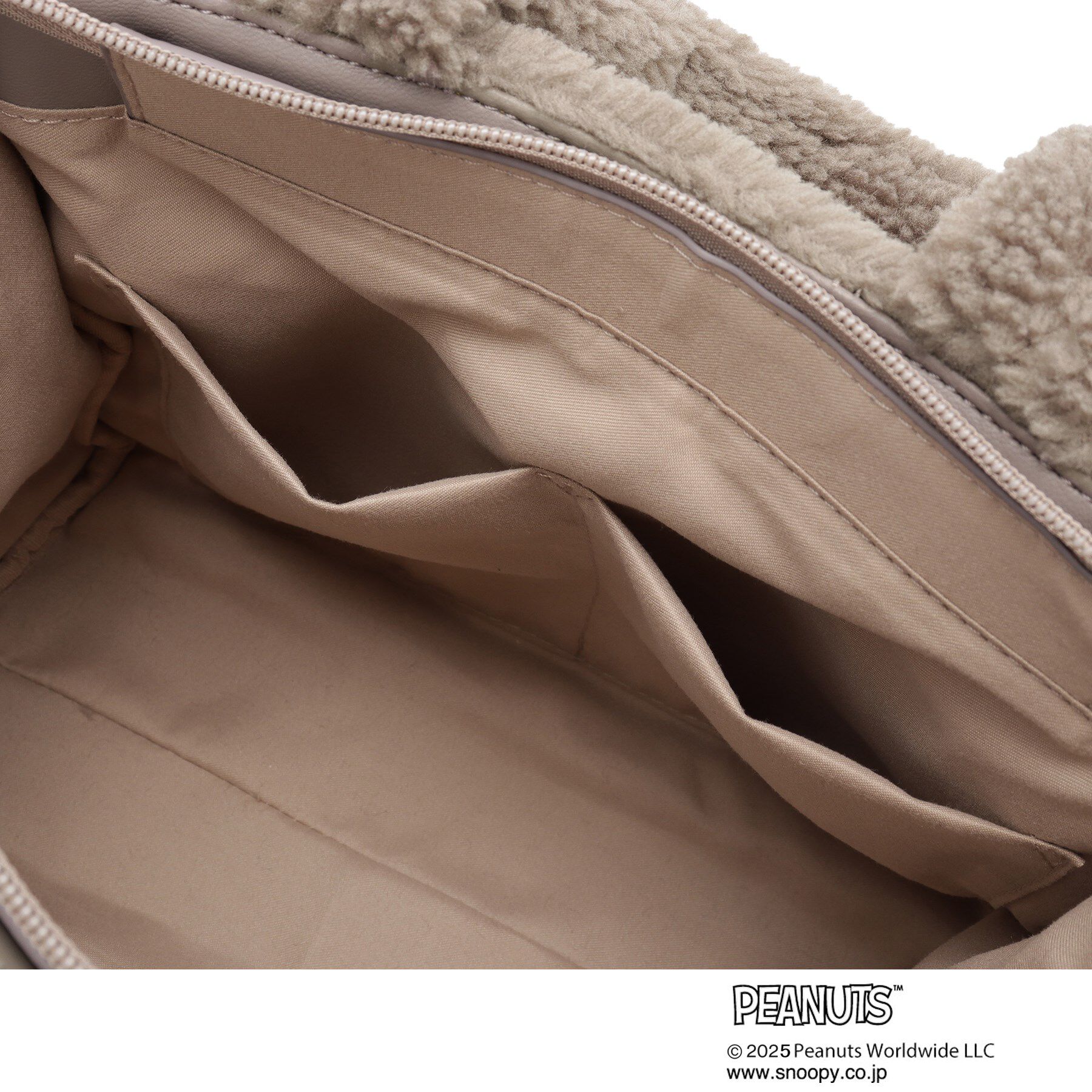 grove「【PEANUTS】ボアスクエア2WAYトート」|トートバッグ|