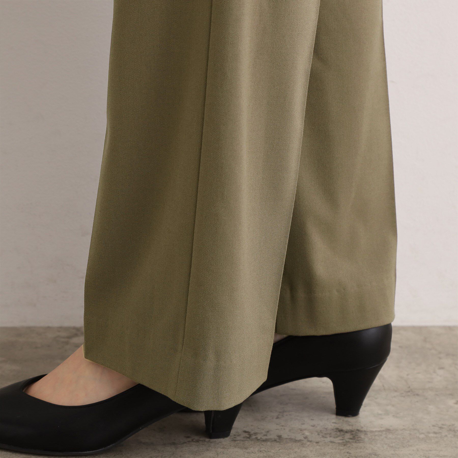 grove「【あったか裏起毛】きれいも楽ちんも叶える、ストレッチストレートパンツ」|その他|