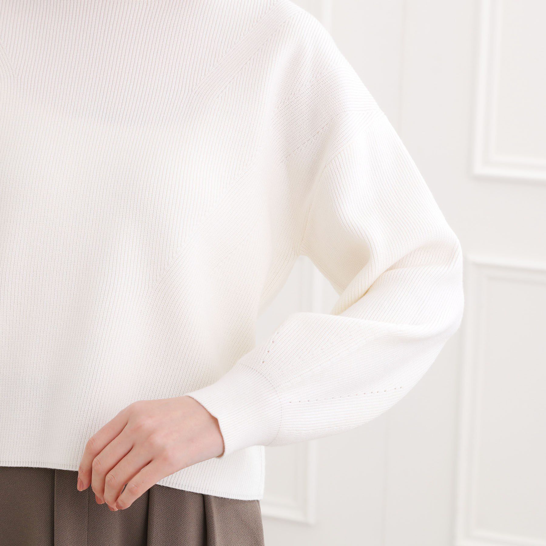 grove「毎日着たくなる、もちもち畦編みニット」|ニット・セーター|
