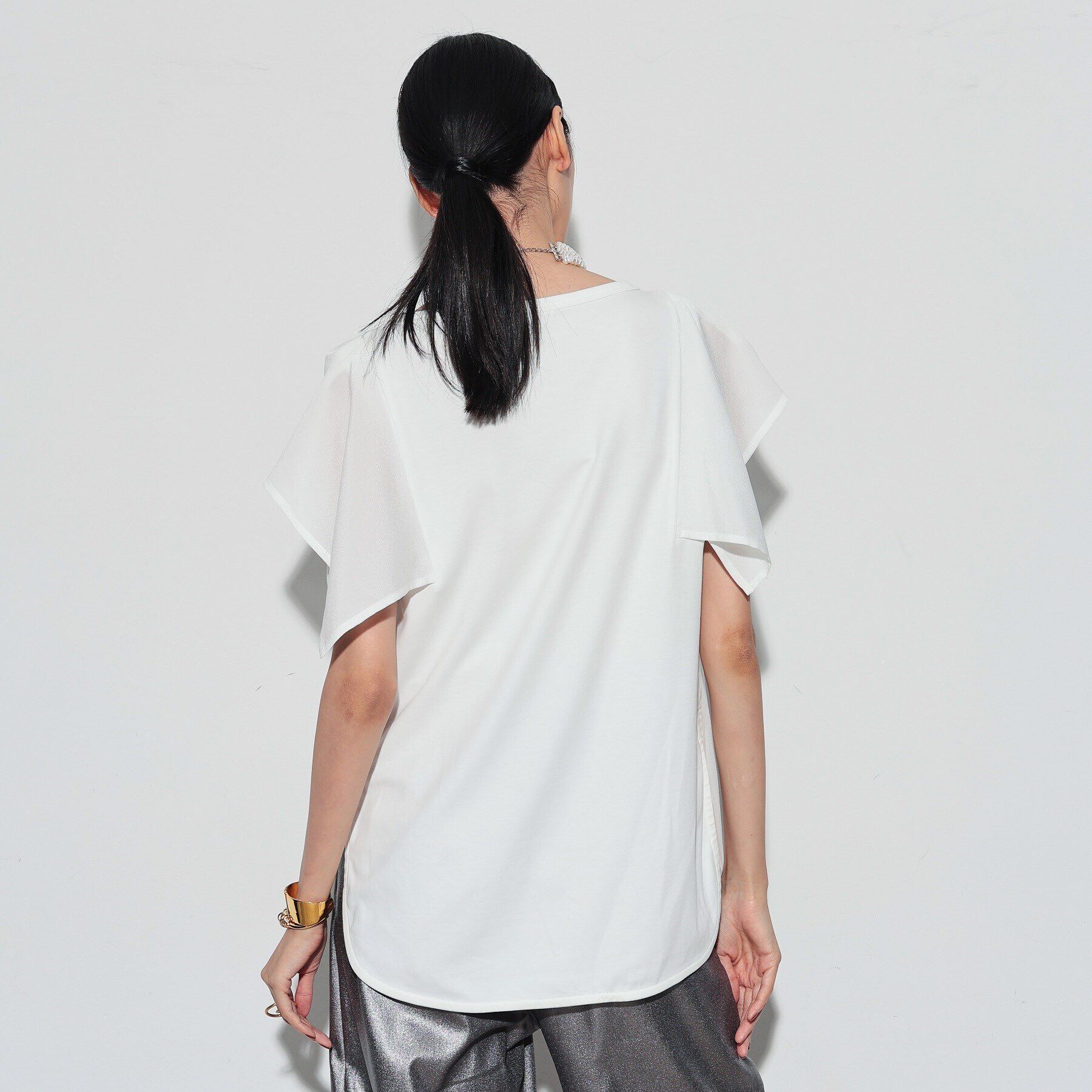 GALLEST「ハンカチーフスリーブTシャツ」|Tシャツ・カットソー|