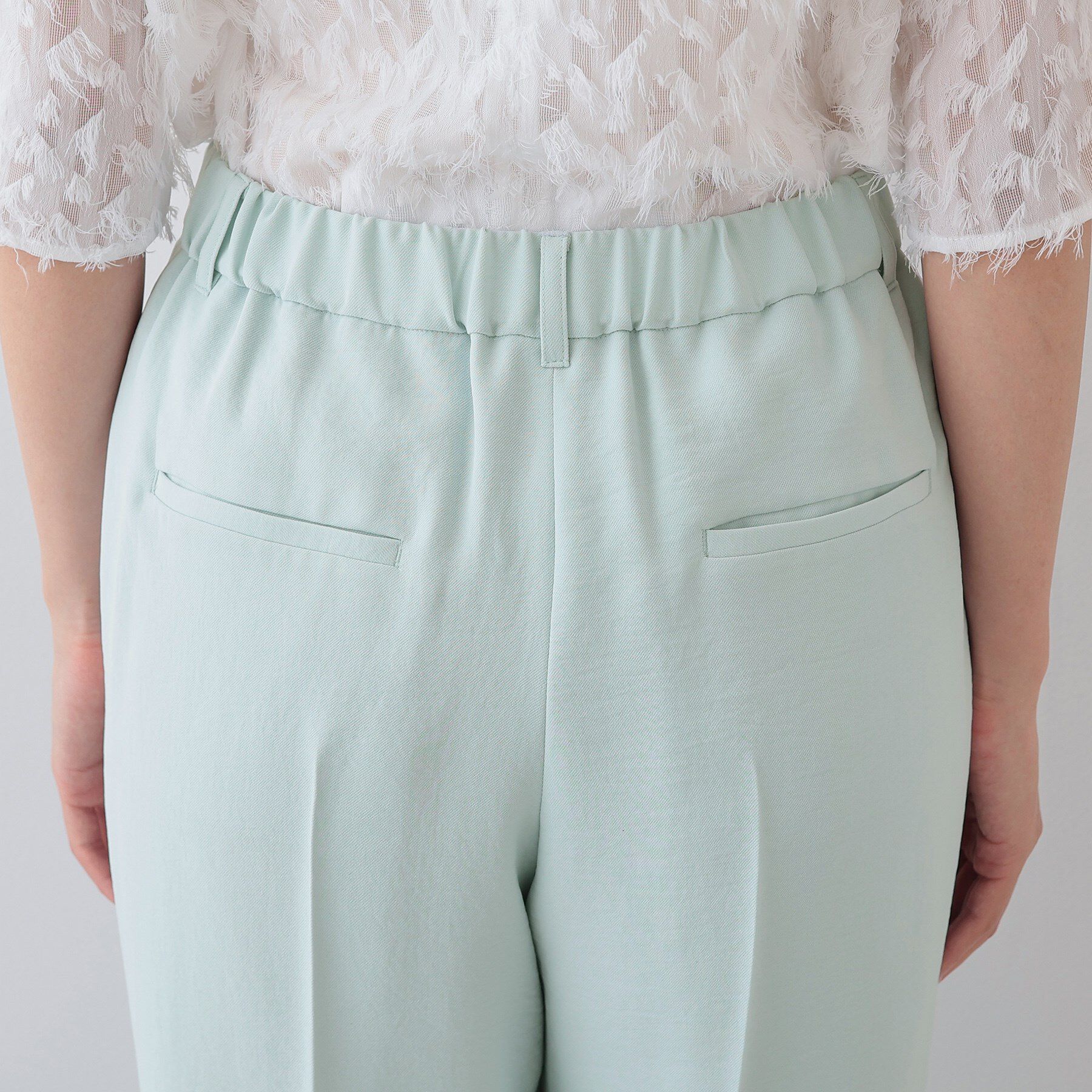 INDIVI「【着る日傘/遮熱/UVケア】ワイドパンツ」|スーツ|