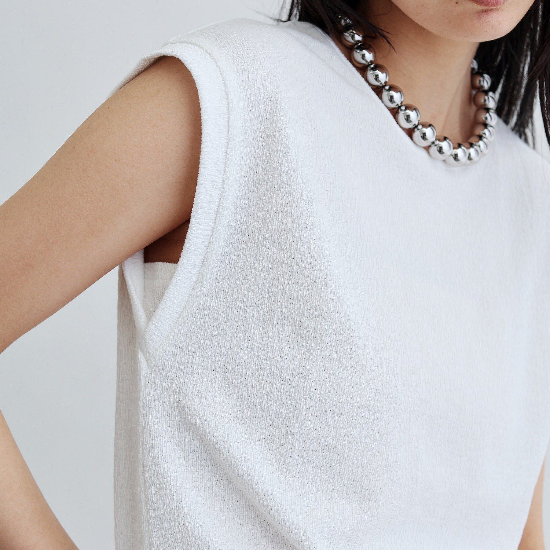 GALLEST「【再入荷】バックシャンノースリTシャツ」|Tシャツ・カットソー|