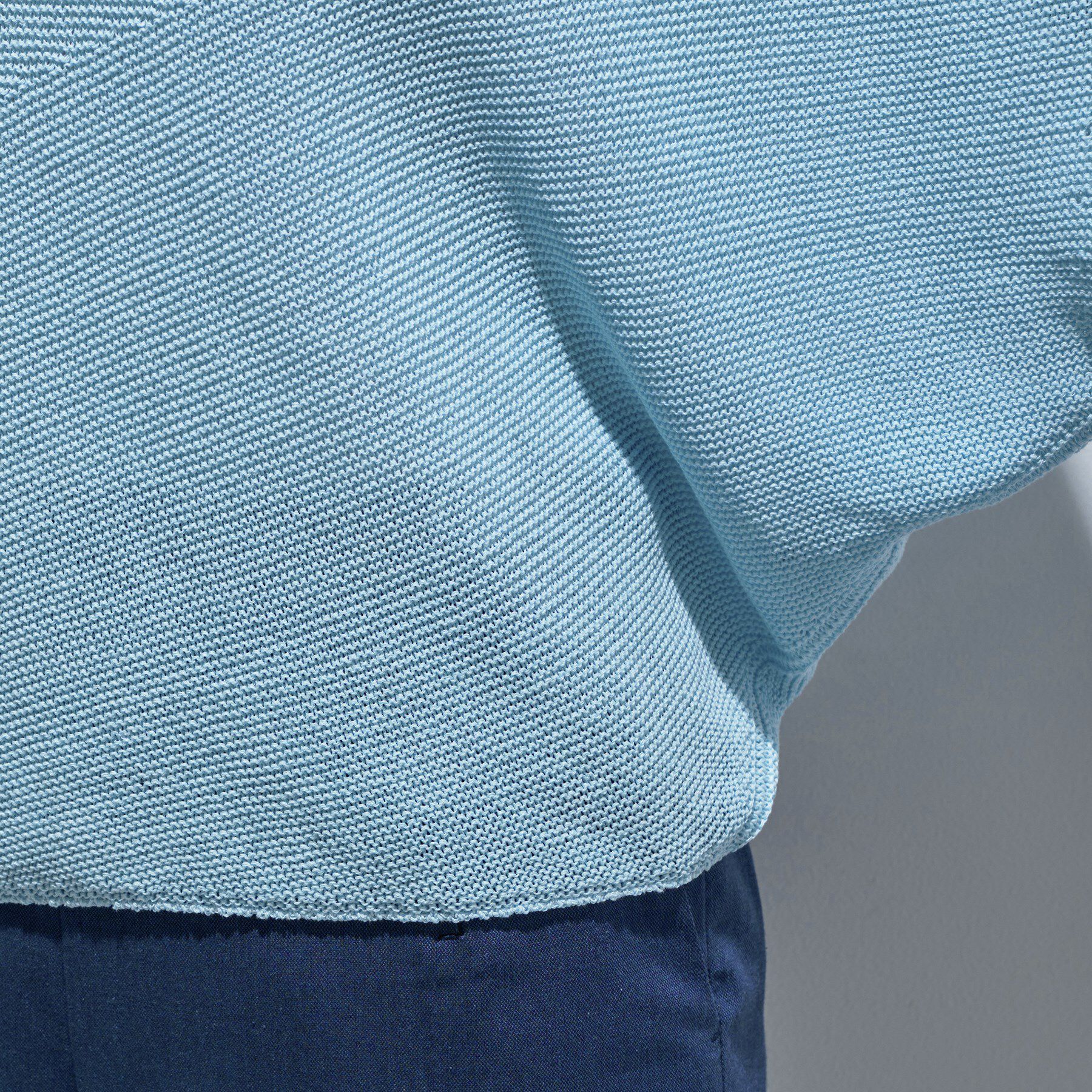 INDIVI「【洗える／清涼感】コクーンシルエットニット」|ニット・セーター|