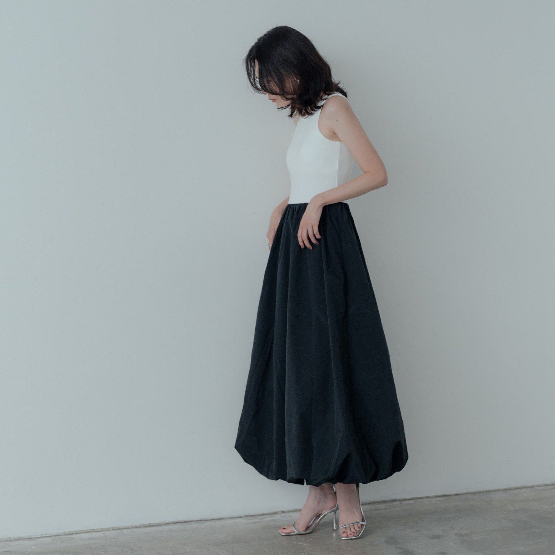 GALLEST「【一部店舗限定】テレコタンクドッキングワンピース」|ワンピース|