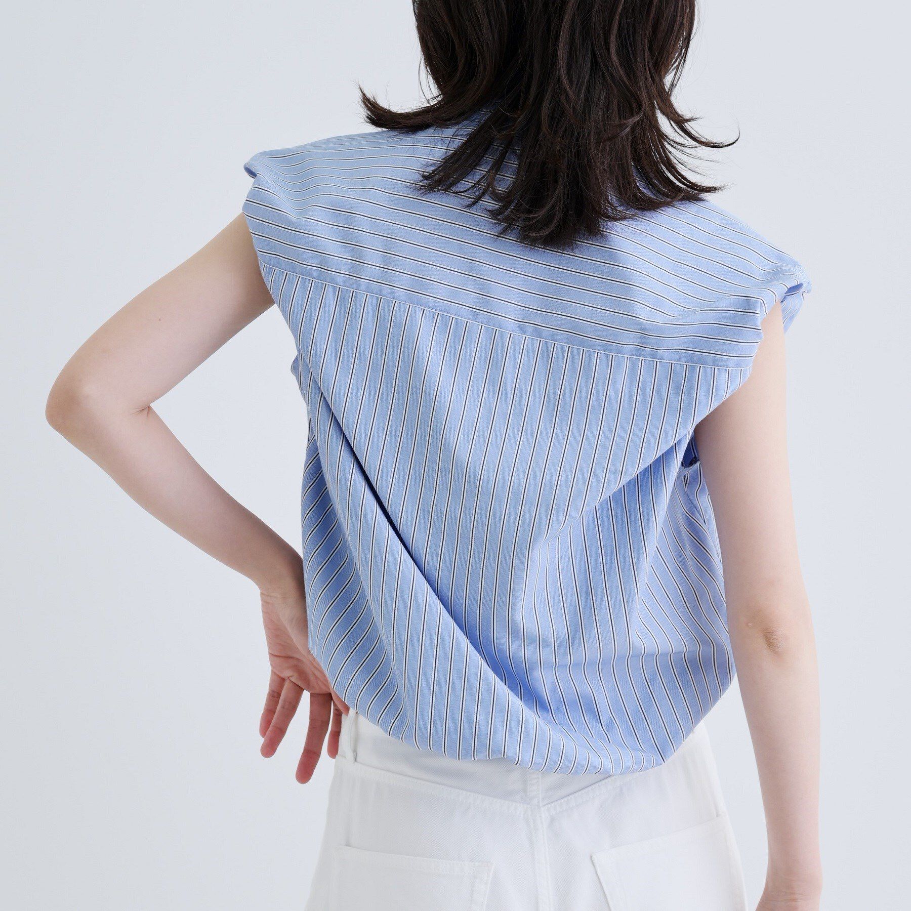 GALLEST「【一部店舗限定】ブロードパフショルブラウス」|シャツ・ブラウス|