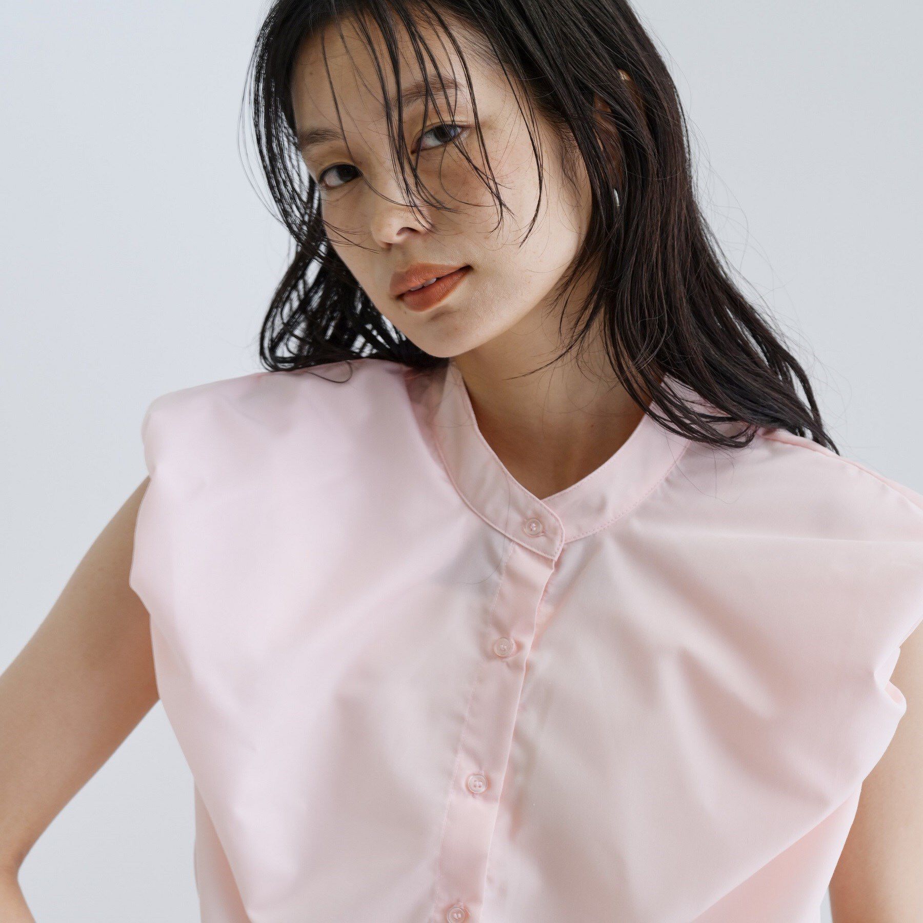 GALLEST「【一部店舗限定】ブロードパフショルブラウス」|シャツ・ブラウス|