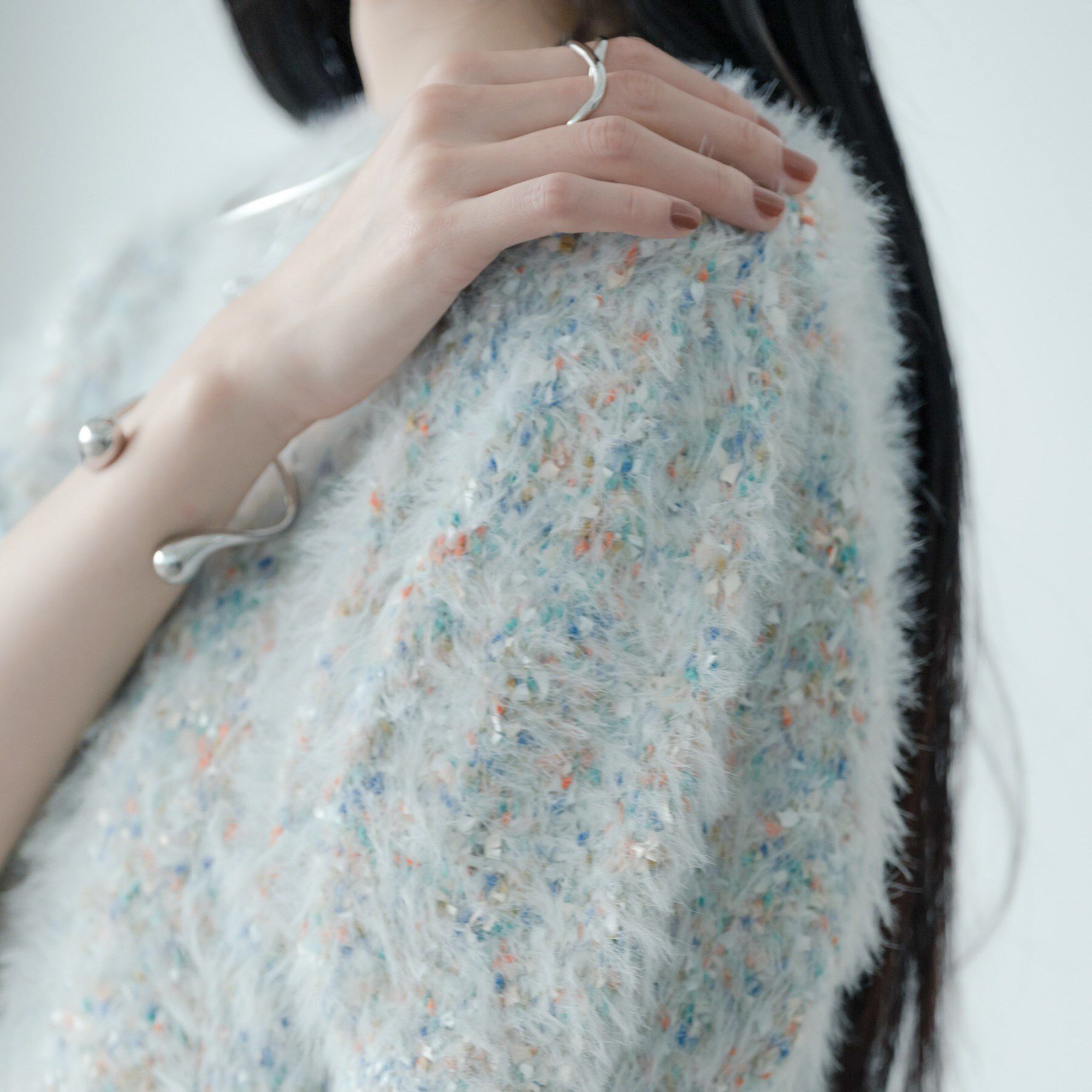 GALLEST「カラーネップニット」|ニット・セーター|